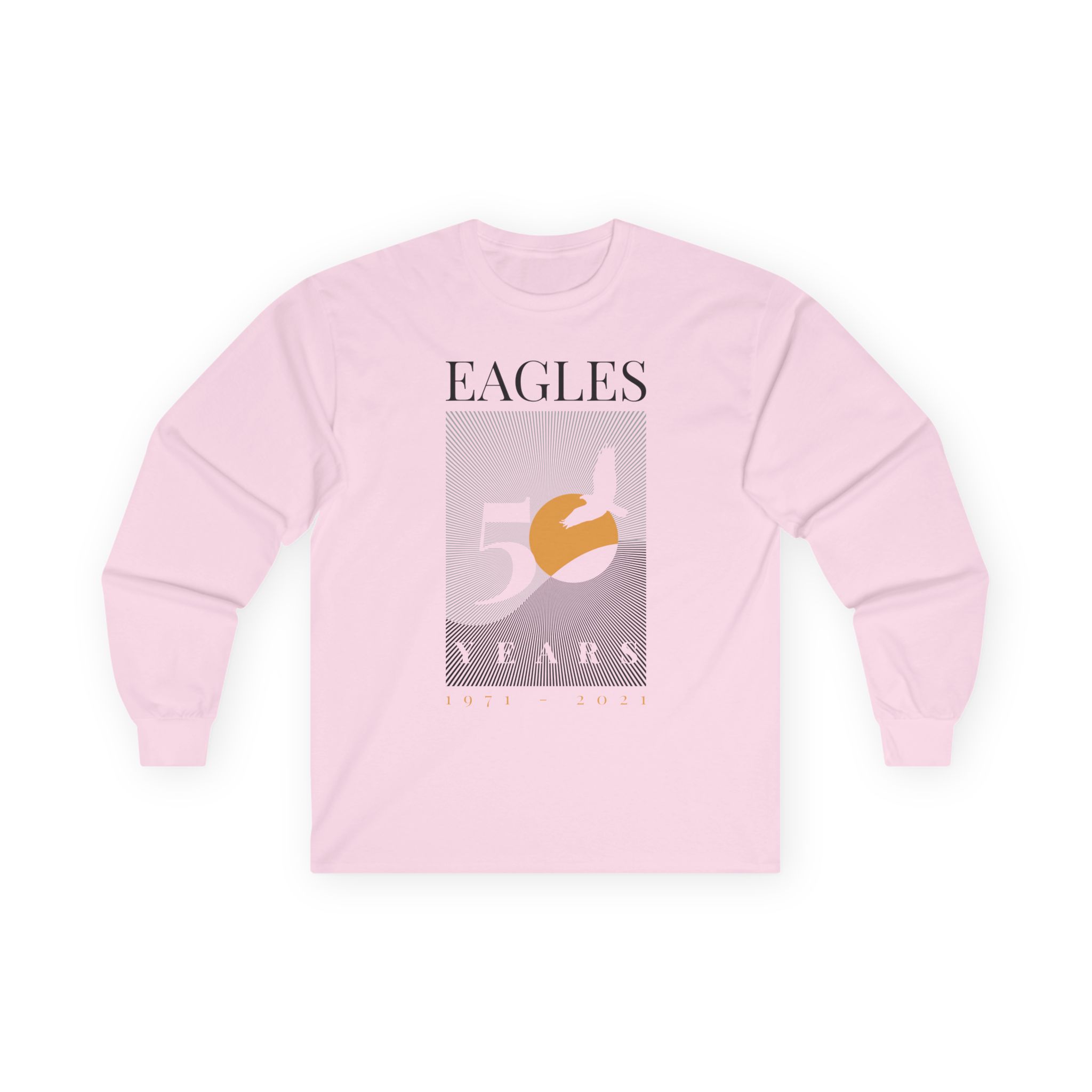 The Eagles 50 Years Sunrise Unisex Ultra Cotton Long Sleeve Tee