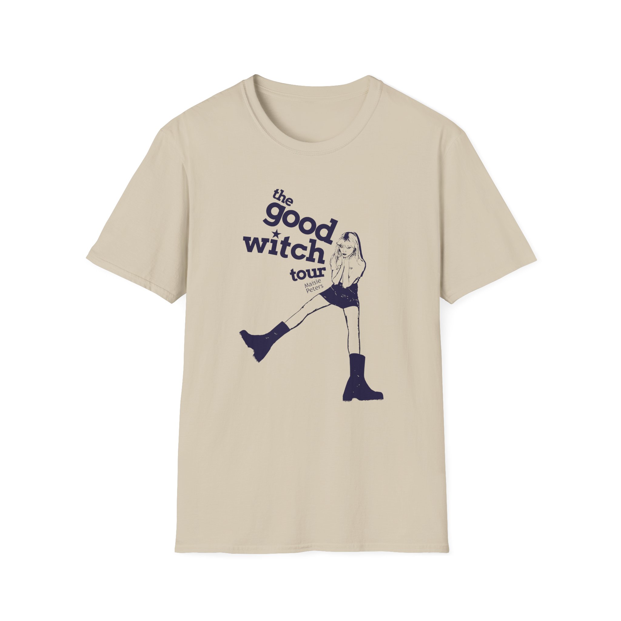 Maisie Peters the Good With Uk/eu 23/24 Tour Unisex Softstyle T-Shirt