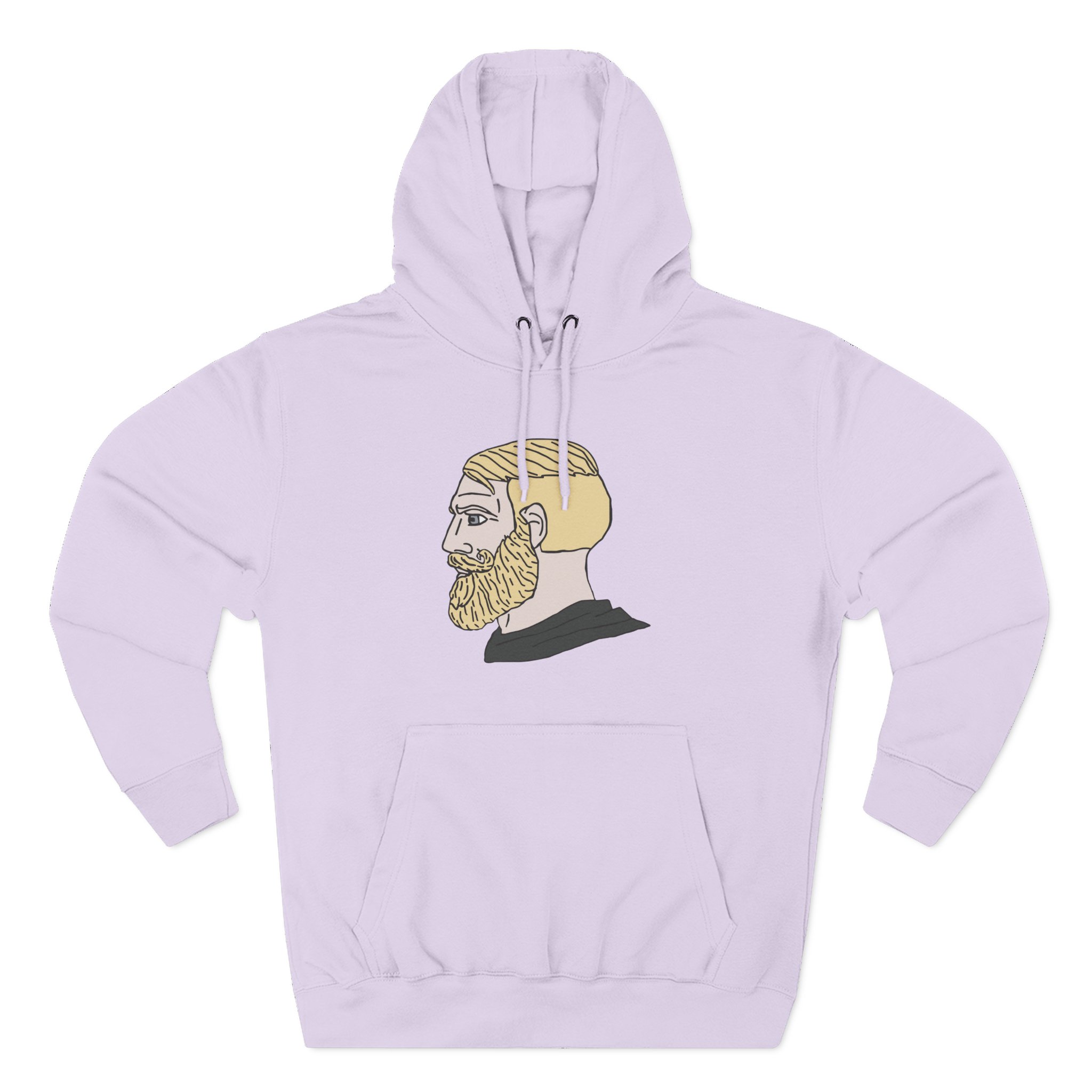 Chad Chad Yes Chad Three-Panel Fleece Hoodie