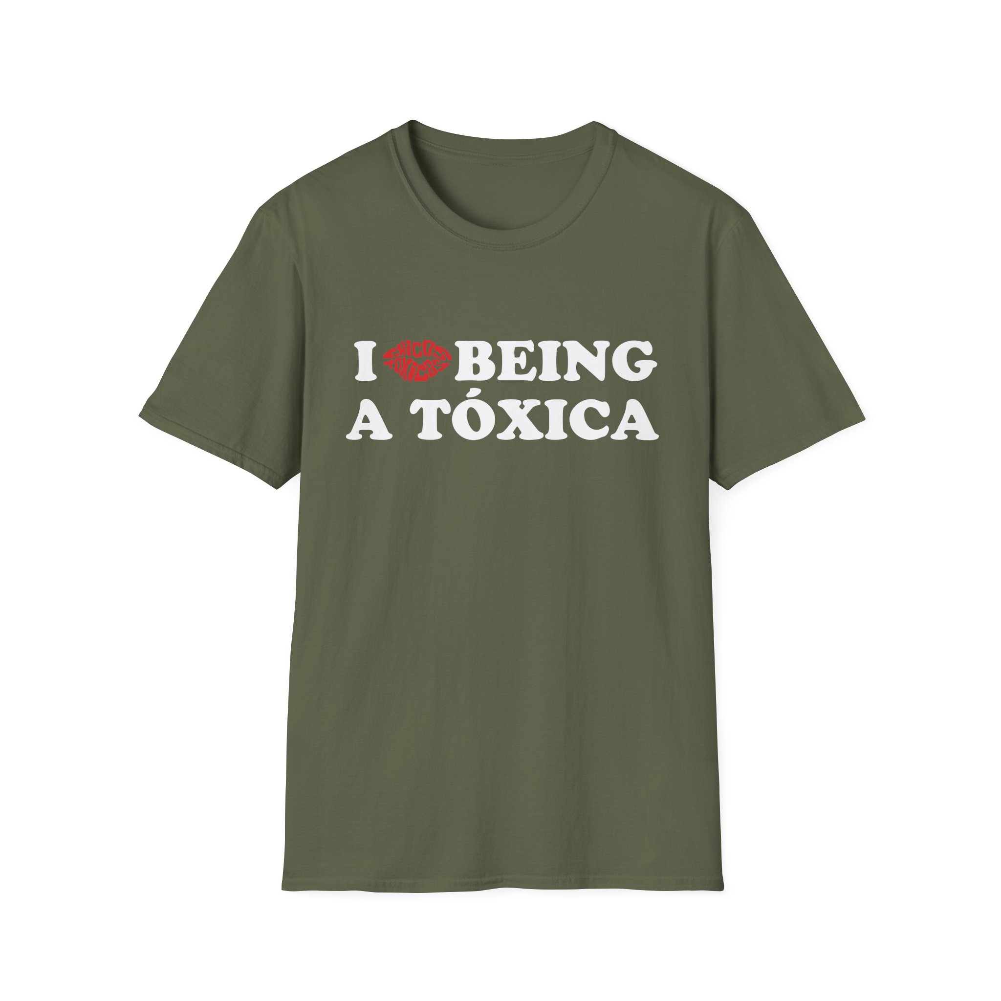 Chicos Toxicos I Love Being a Tóxica Unisex Softstyle T-Shirt