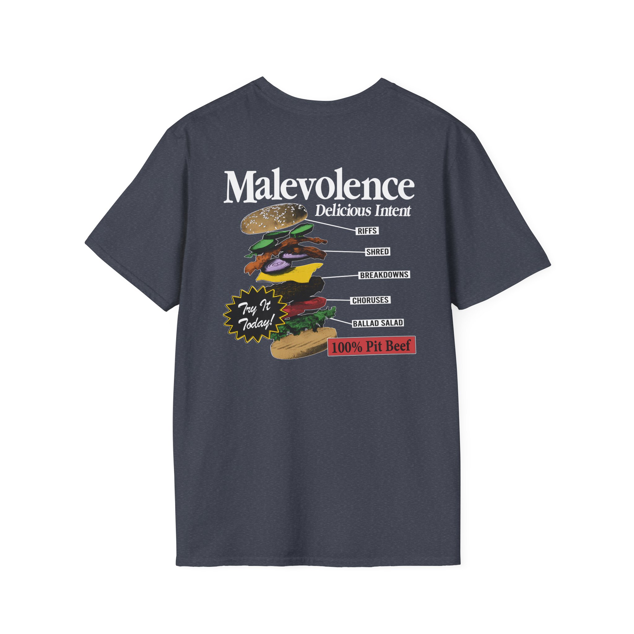 Malevolence Pit Beef Unisex Softstyle T-Shirt