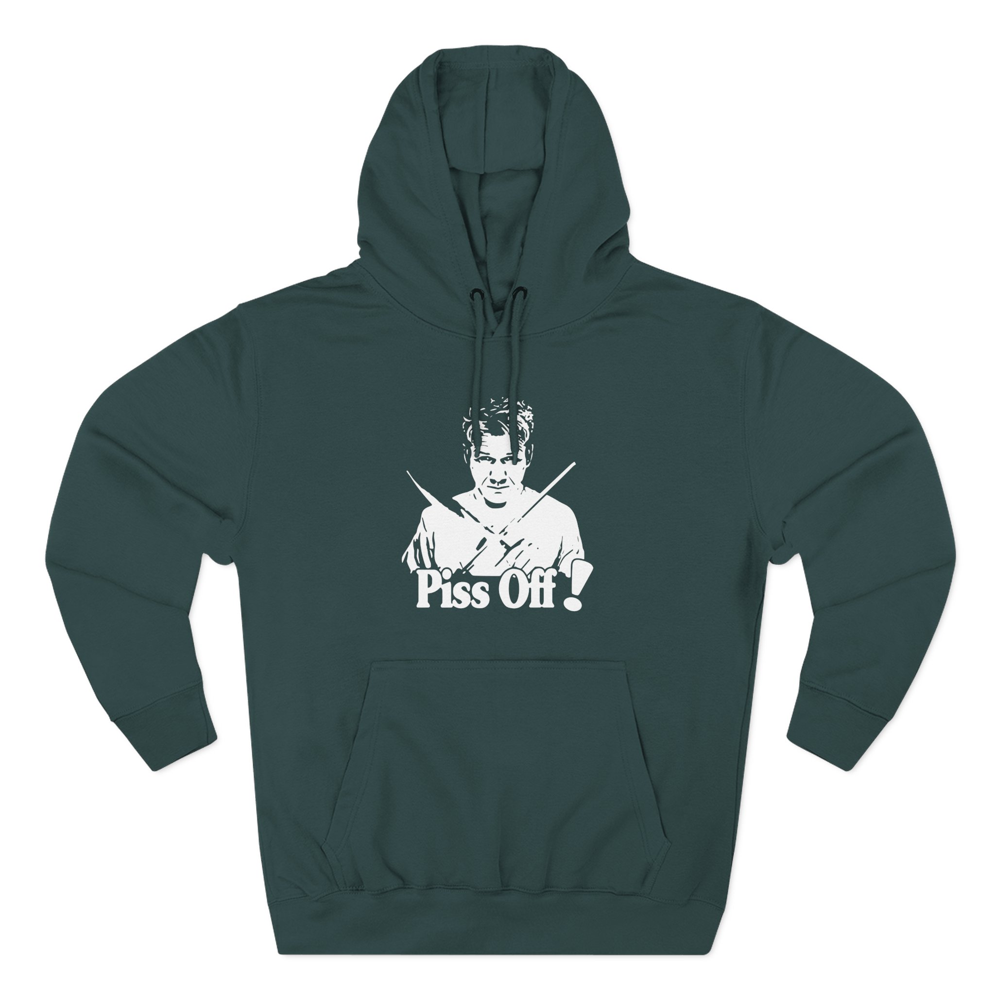 Gordon Ramsay Chef Piss Off Three-Panel Fleece Hoodie