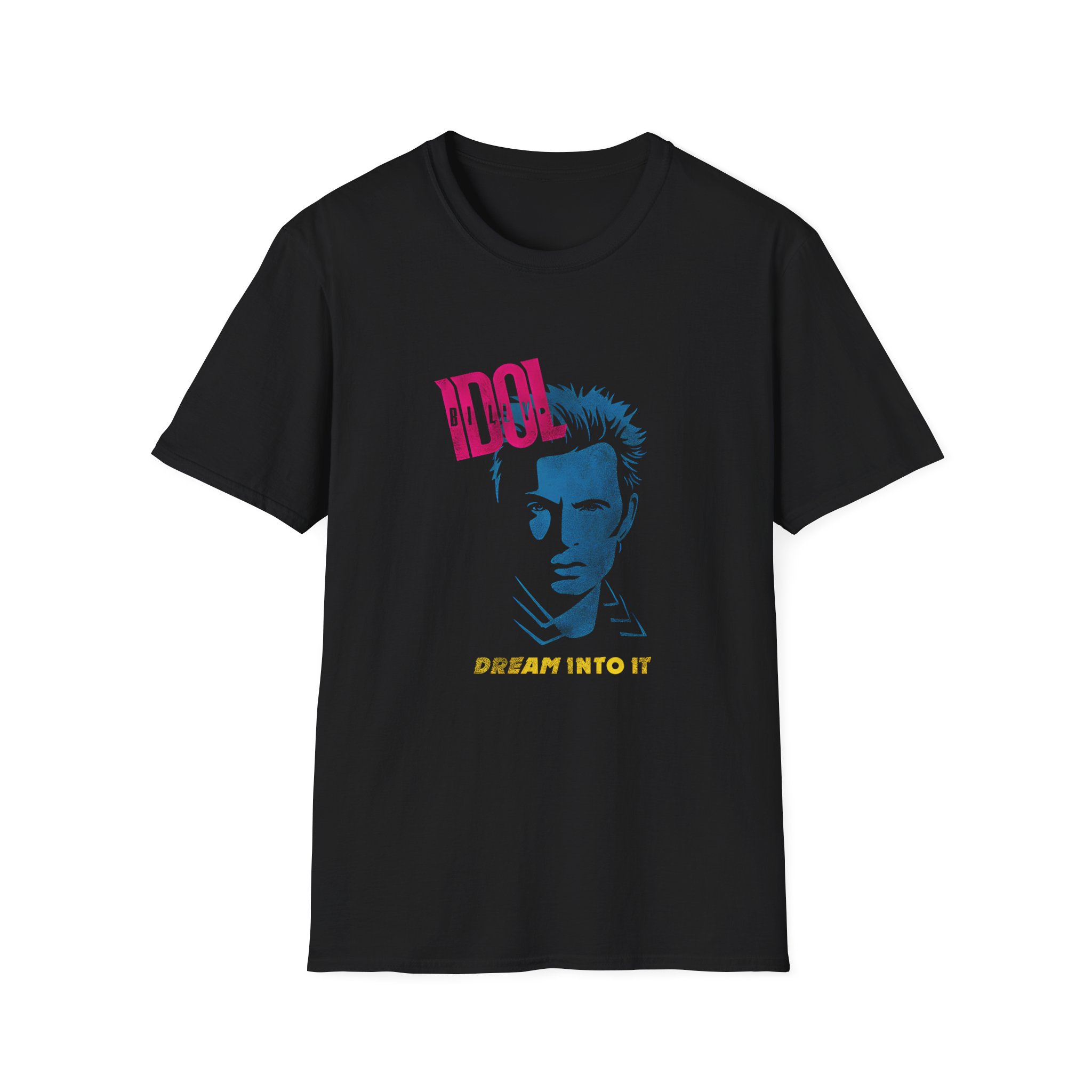 Billy Idol Dream Into It Album Unisex Softstyle T-Shirt