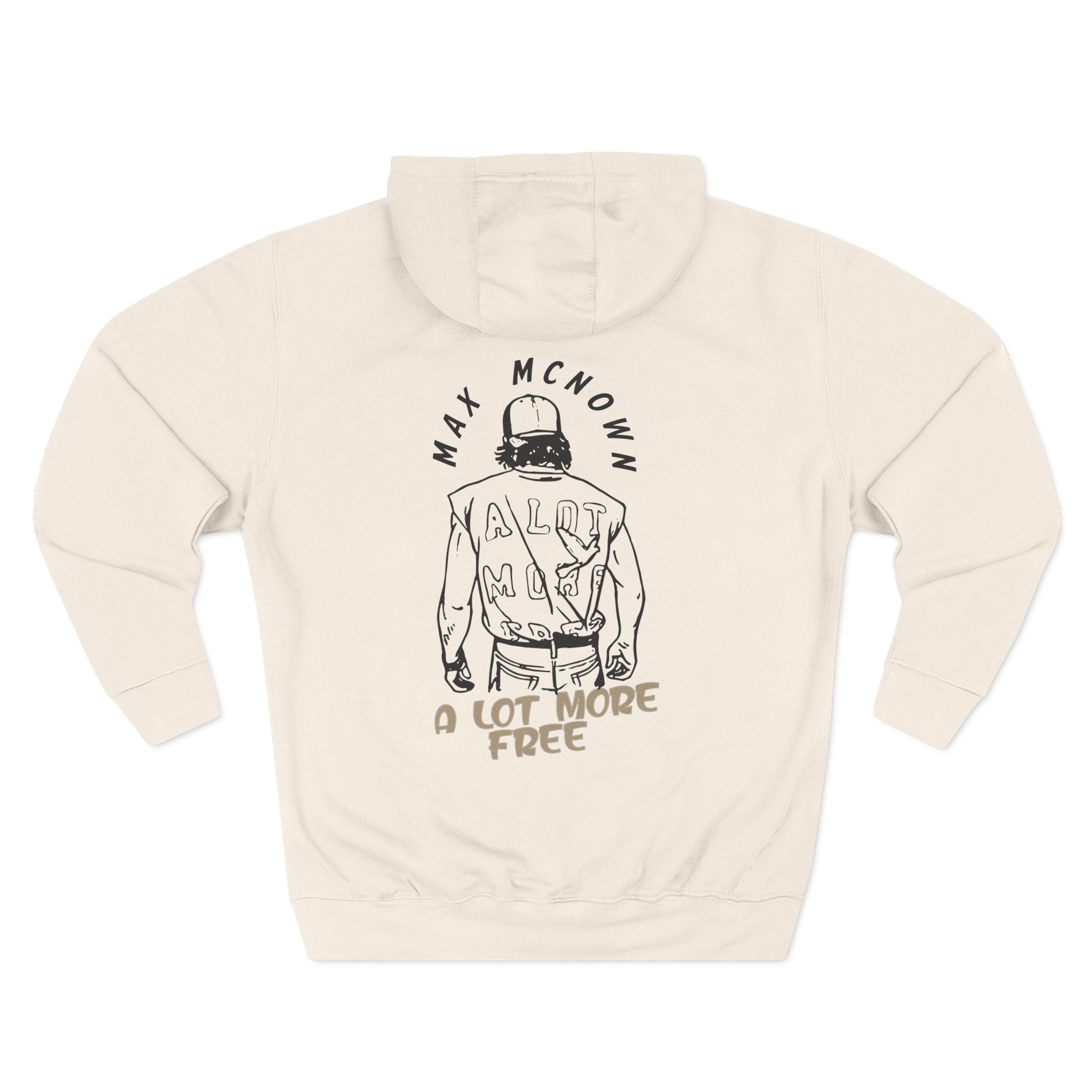 Max Mcnown Illustrated Sketch Three-Panel Fleece Hoodie