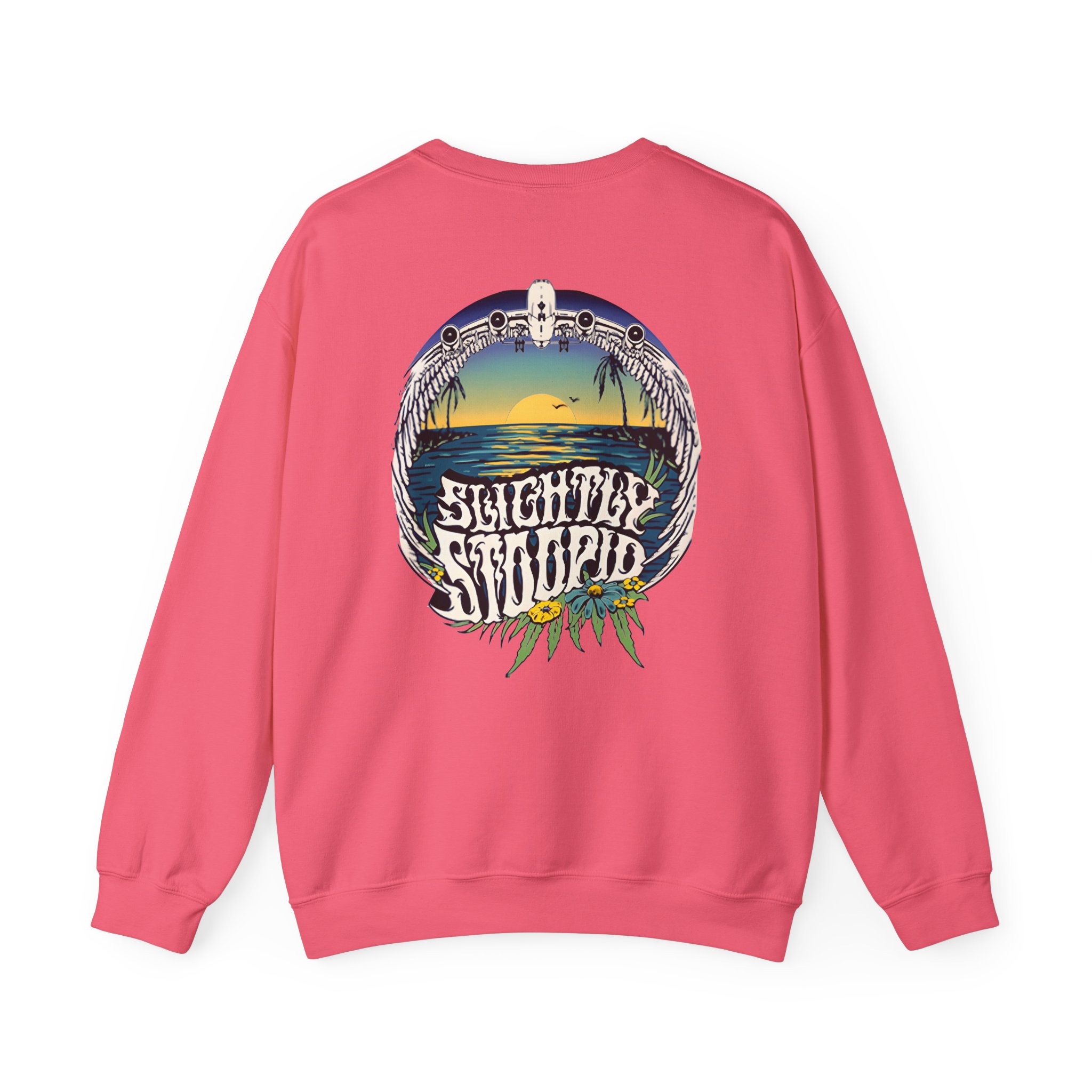 Slightly Stoopid Up on a Plane Unisex Heavy Blendâ„¢ Crewneck Sweatshirt