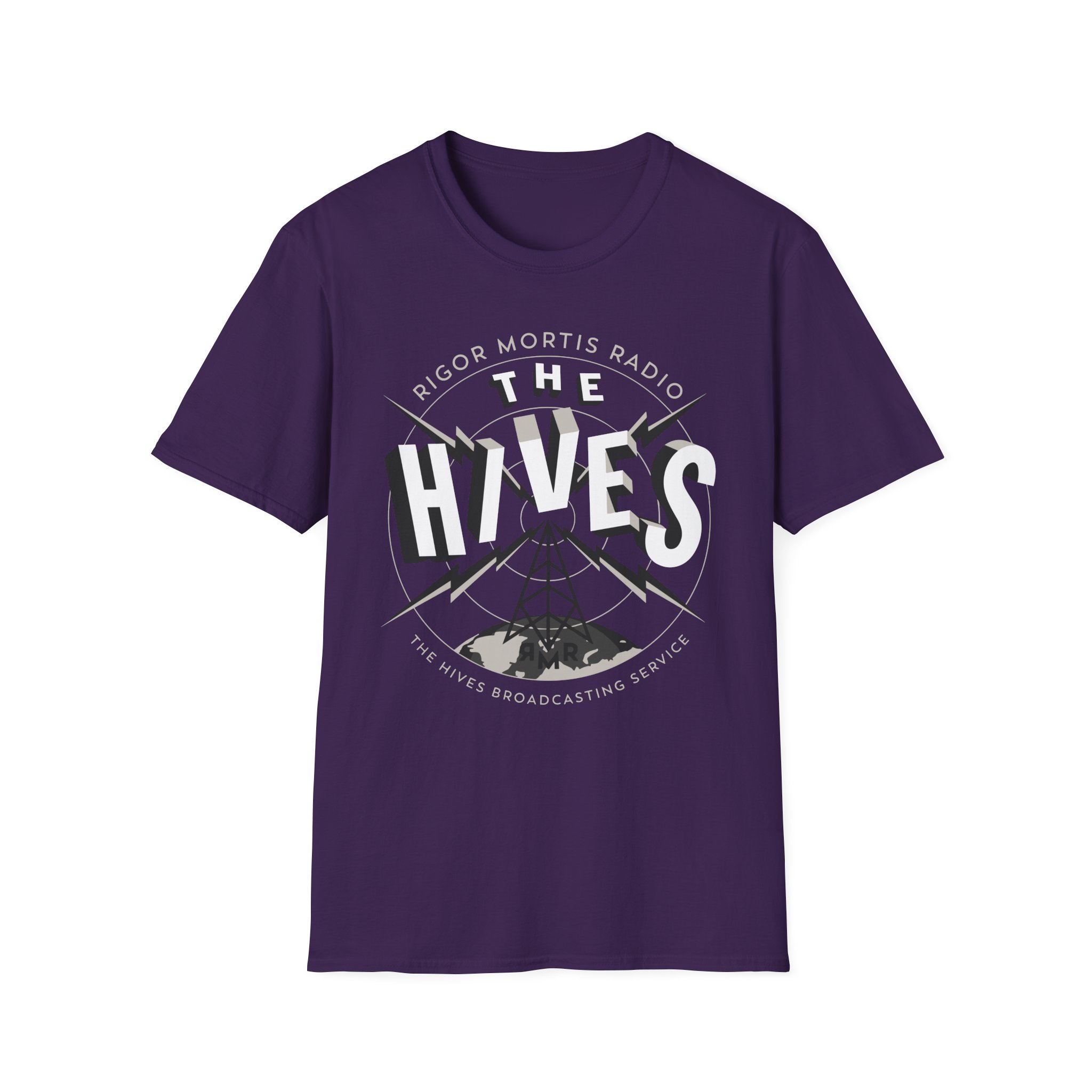 The Hives Rigor Mortis Radio Tower Unisex Softstyle T-Shirt