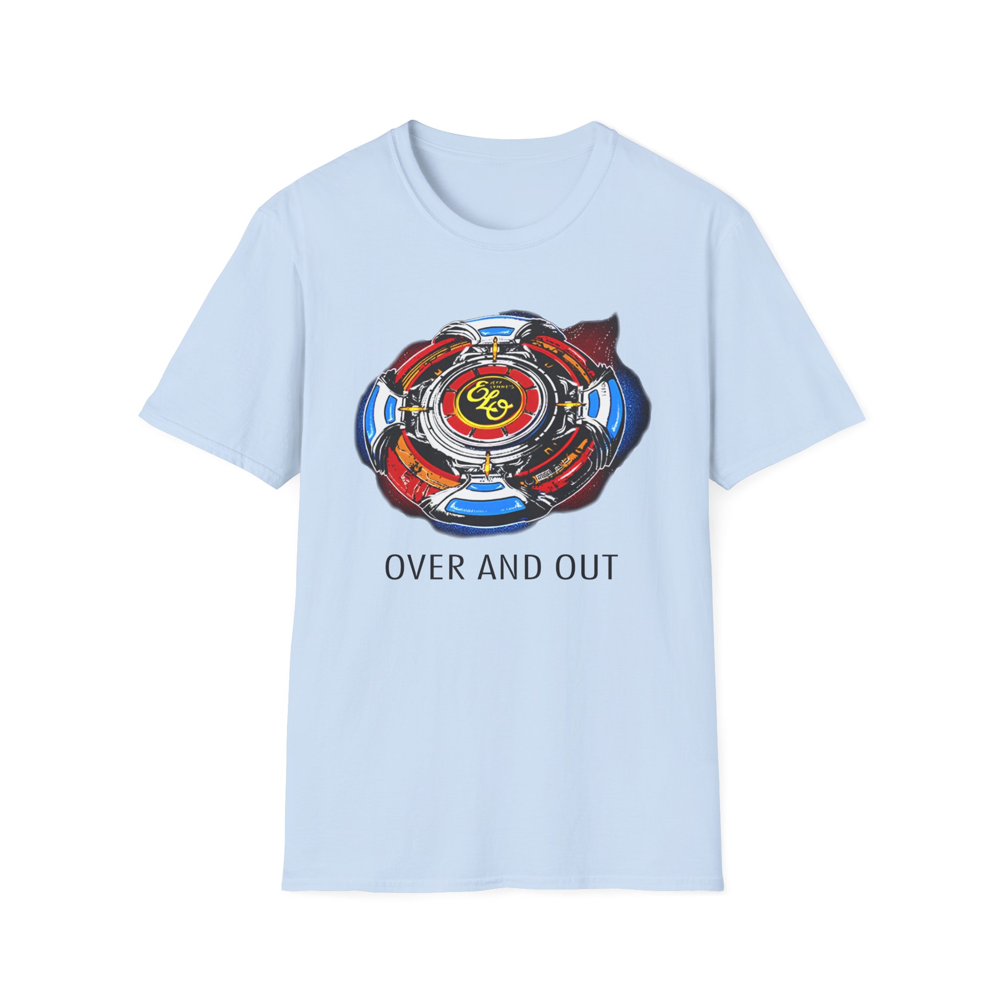 Elo Over and Out Spaceship Unisex Softstyle T-Shirt