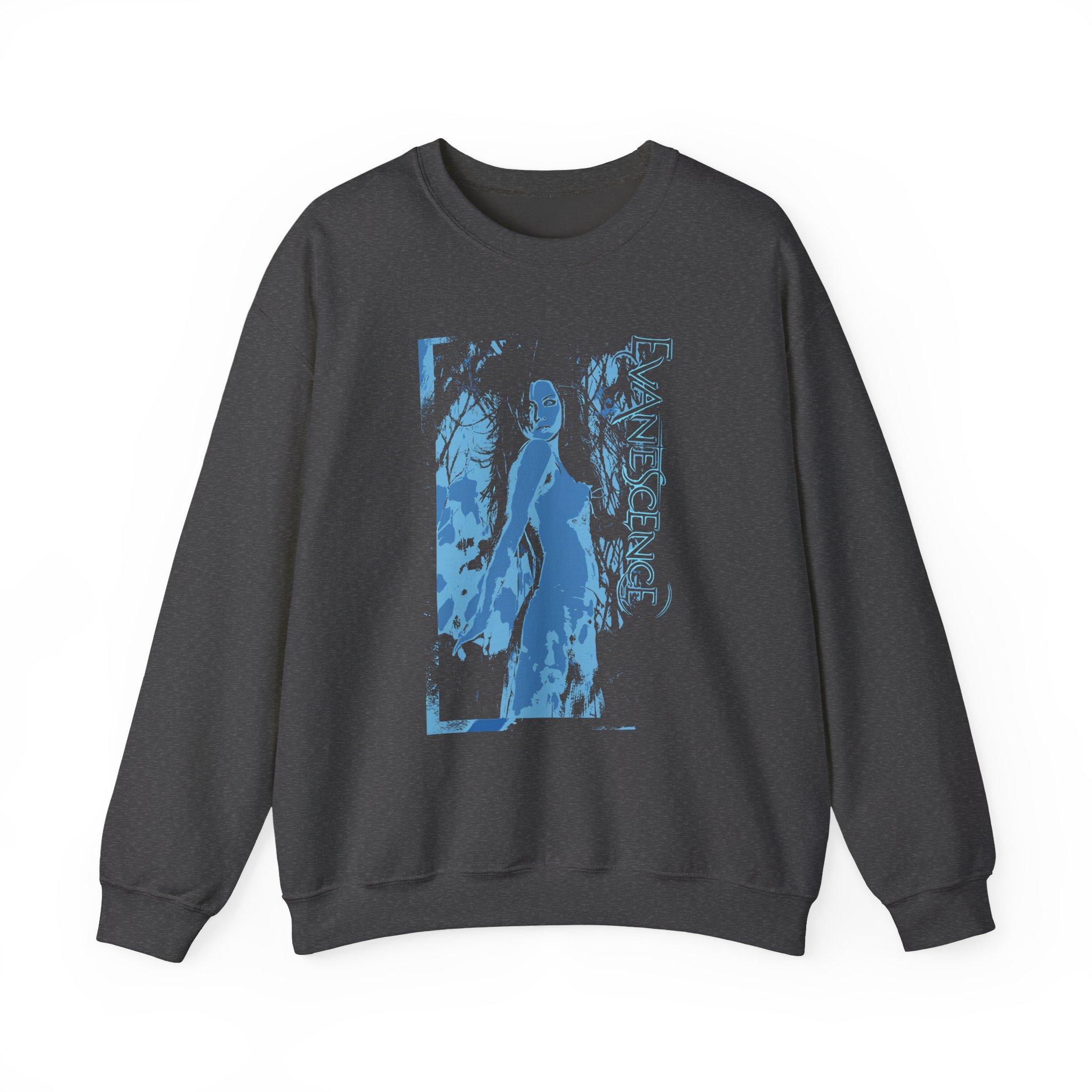 Evanescence Glitch Amy Unisex Heavy Blendâ„¢ Crewneck Sweatshirt