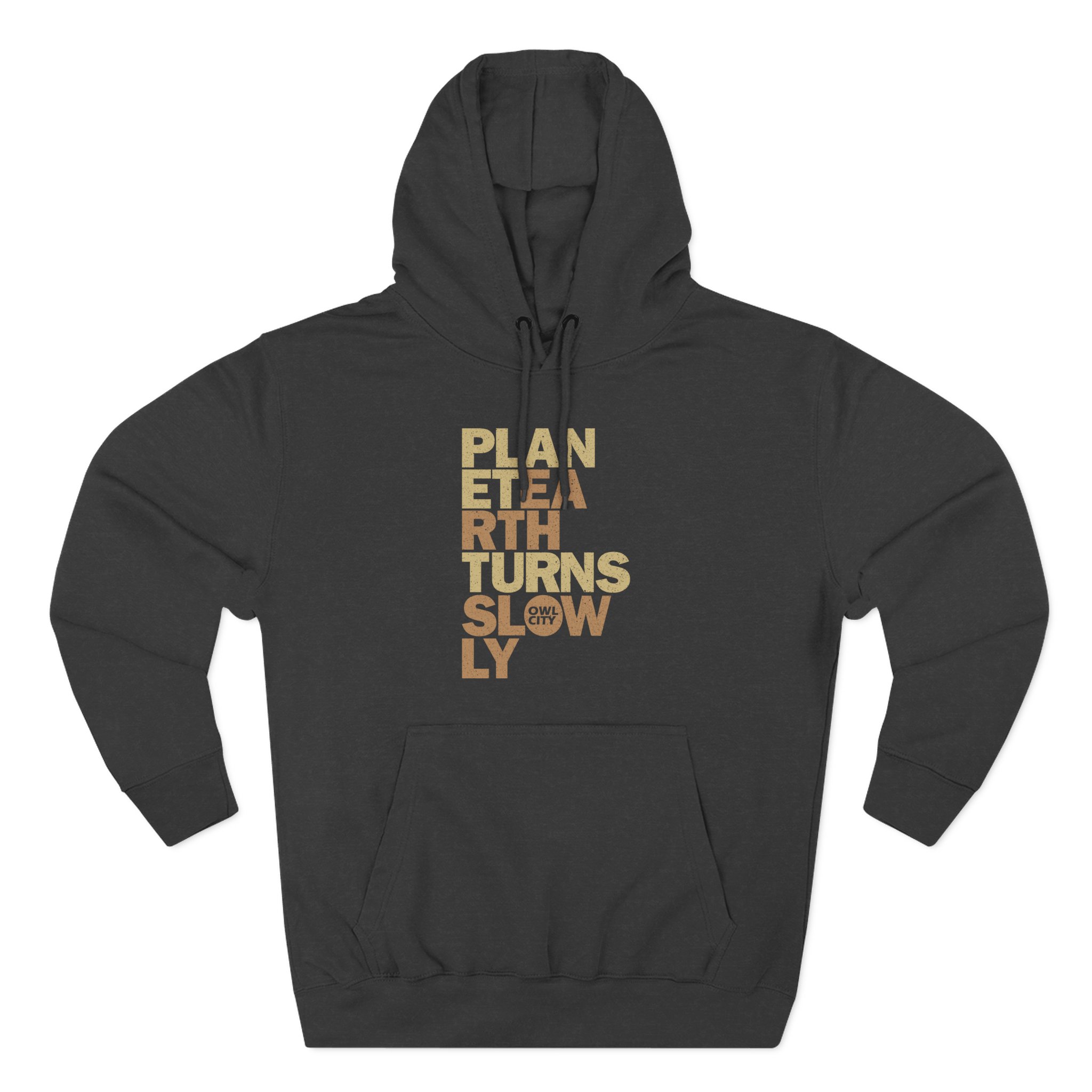 Owl City Planet Earth Turns Slowly Three-Panel Fleece Hoodie