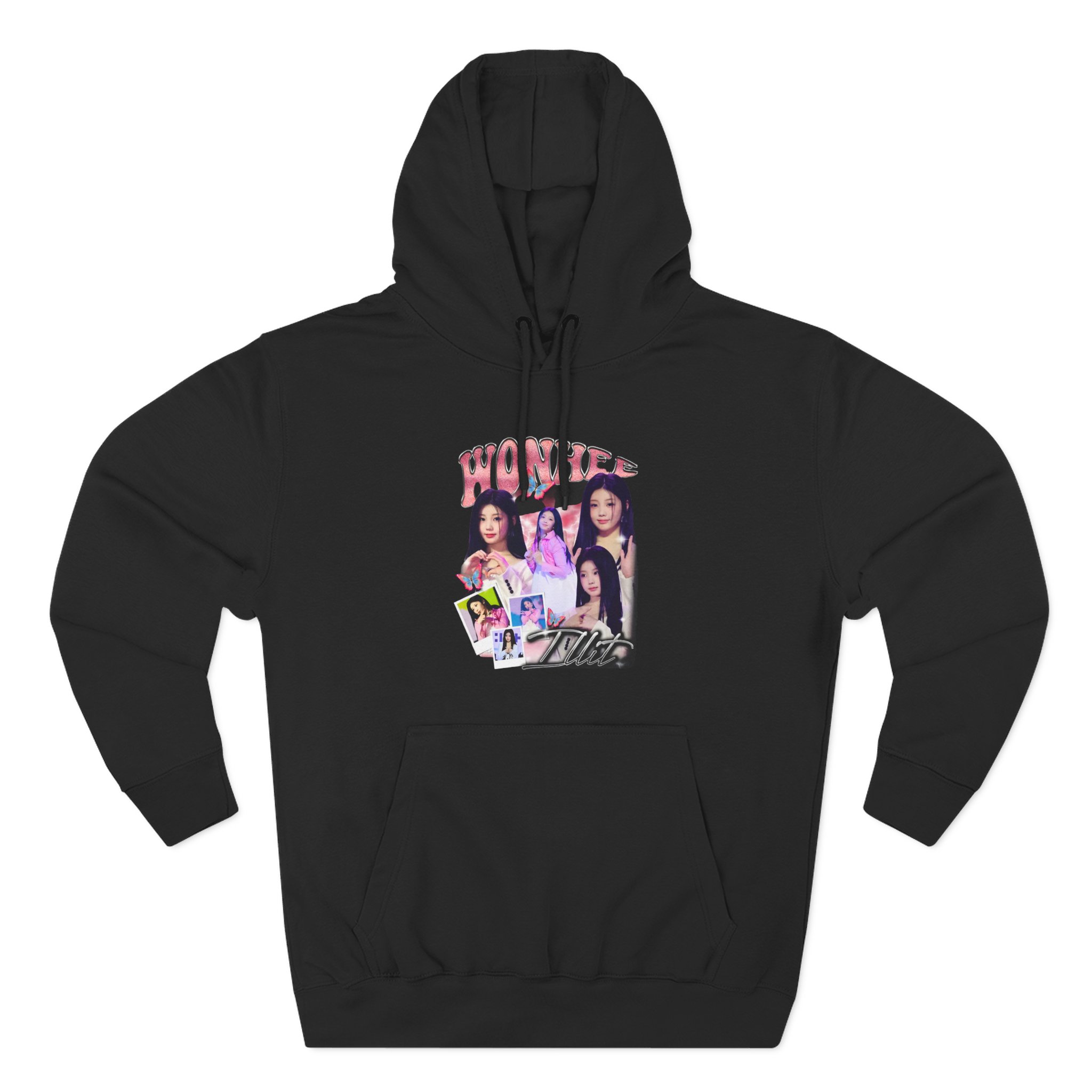 ILLIT Wonhee Three-Panel Fleece Hoodie