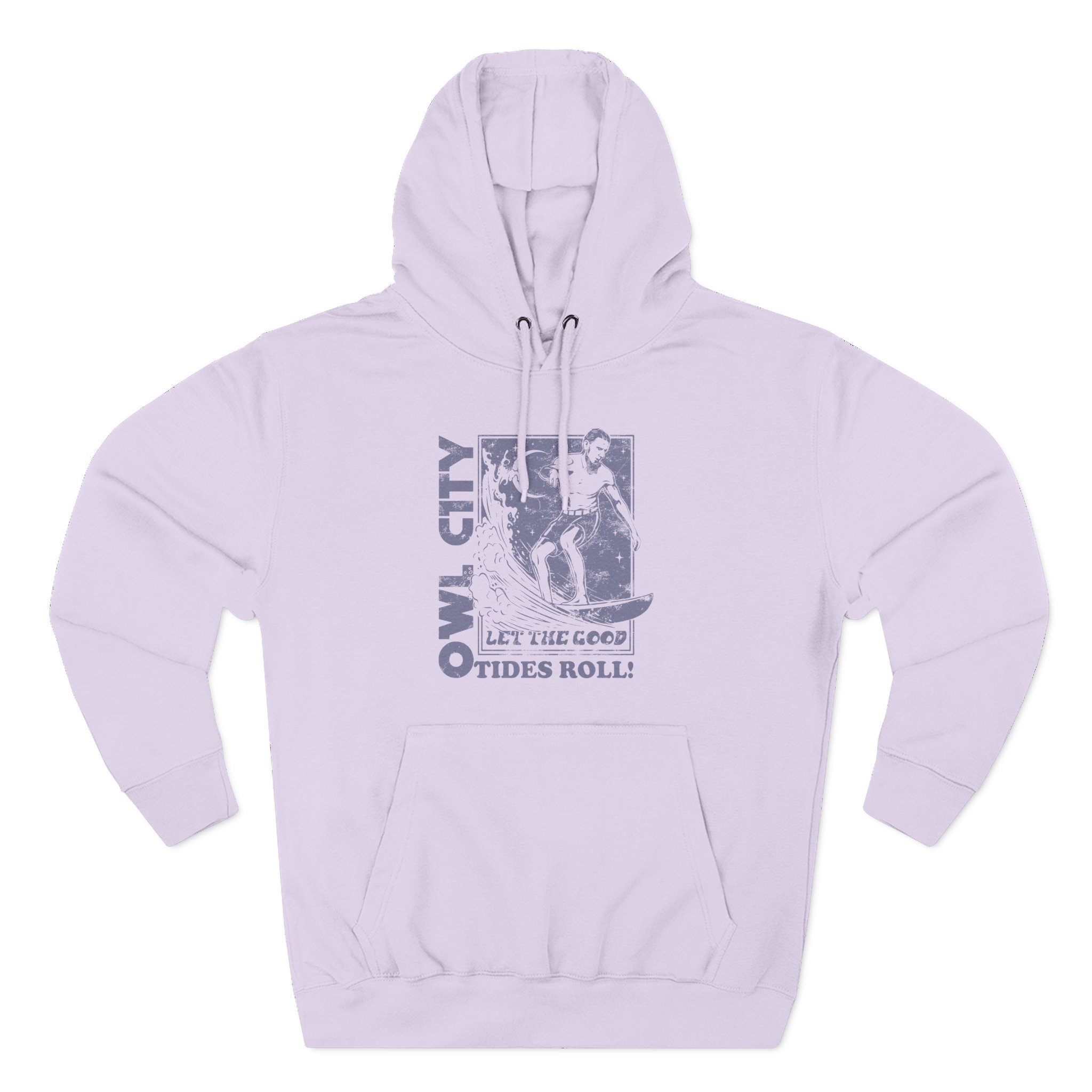 Owl City Let the Good Tides Roll Ringer Three-Panel Fleece Hoodie