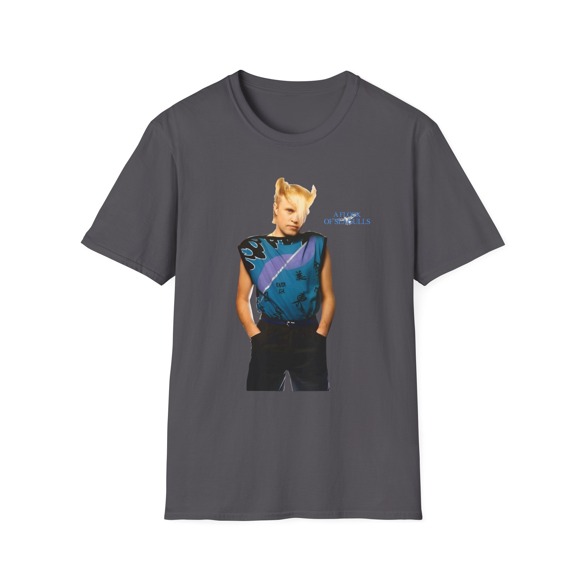 A Flock of Seagulls Mike Score Unisex Softstyle T-Shirt