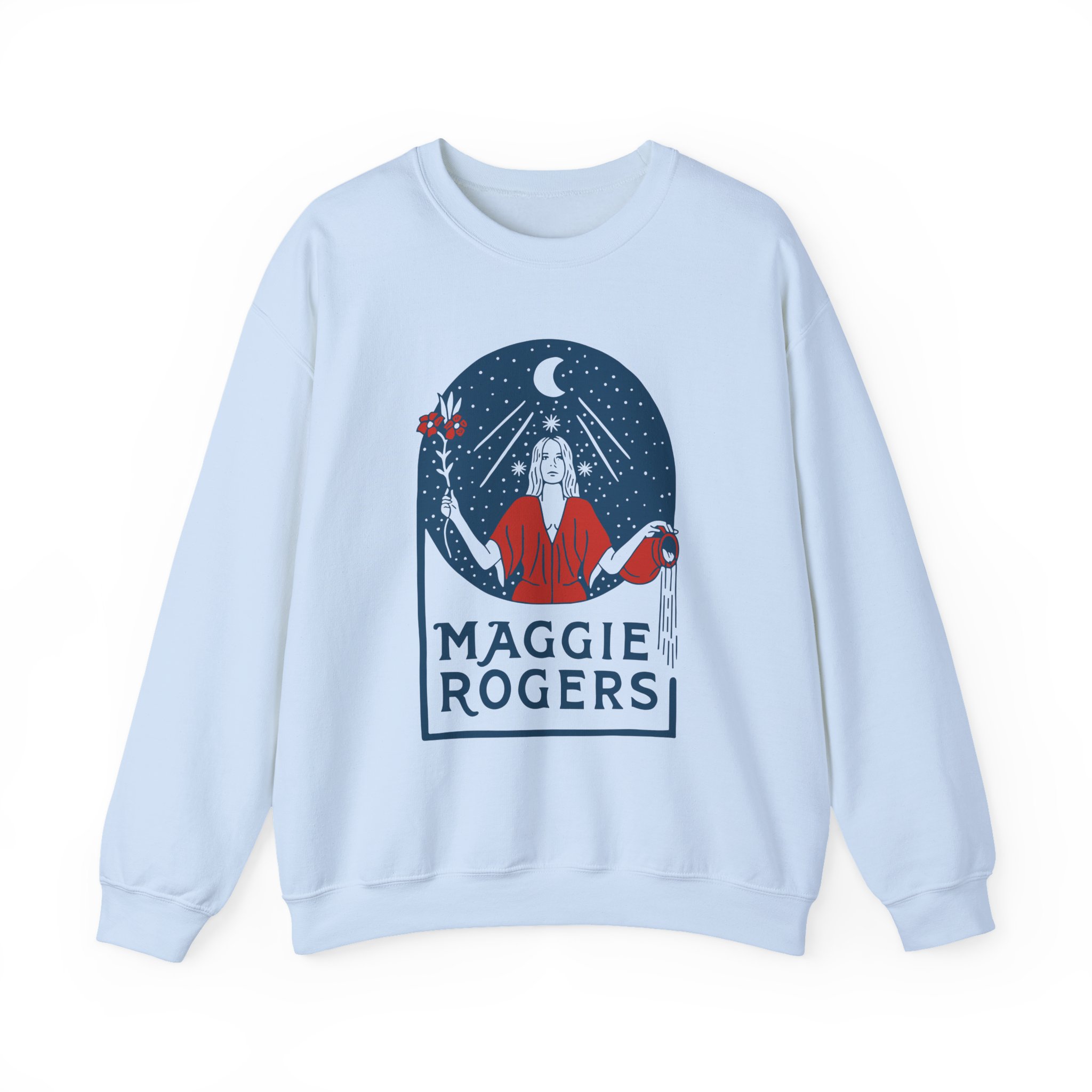Maggie Rogers Heard It in a Past Life Magi Unisex Heavy Blendâ„¢ Crewneck Sweatshirt