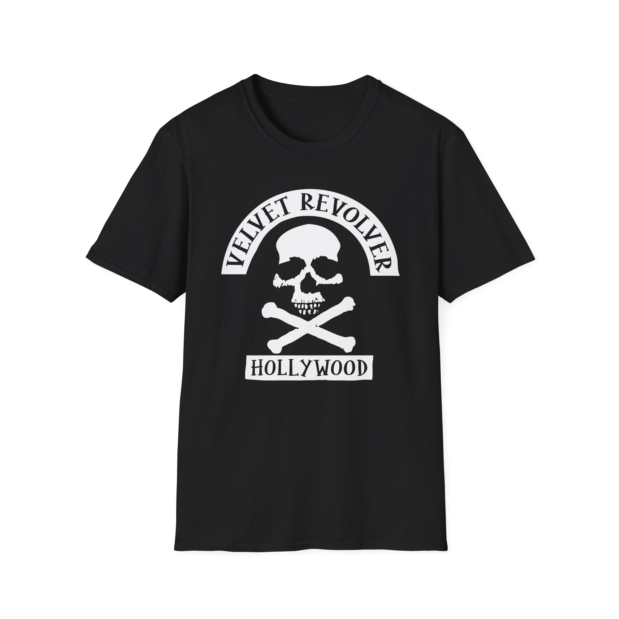 Velvet Revolver Skull Hollywood Unisex Softstyle T-Shirt