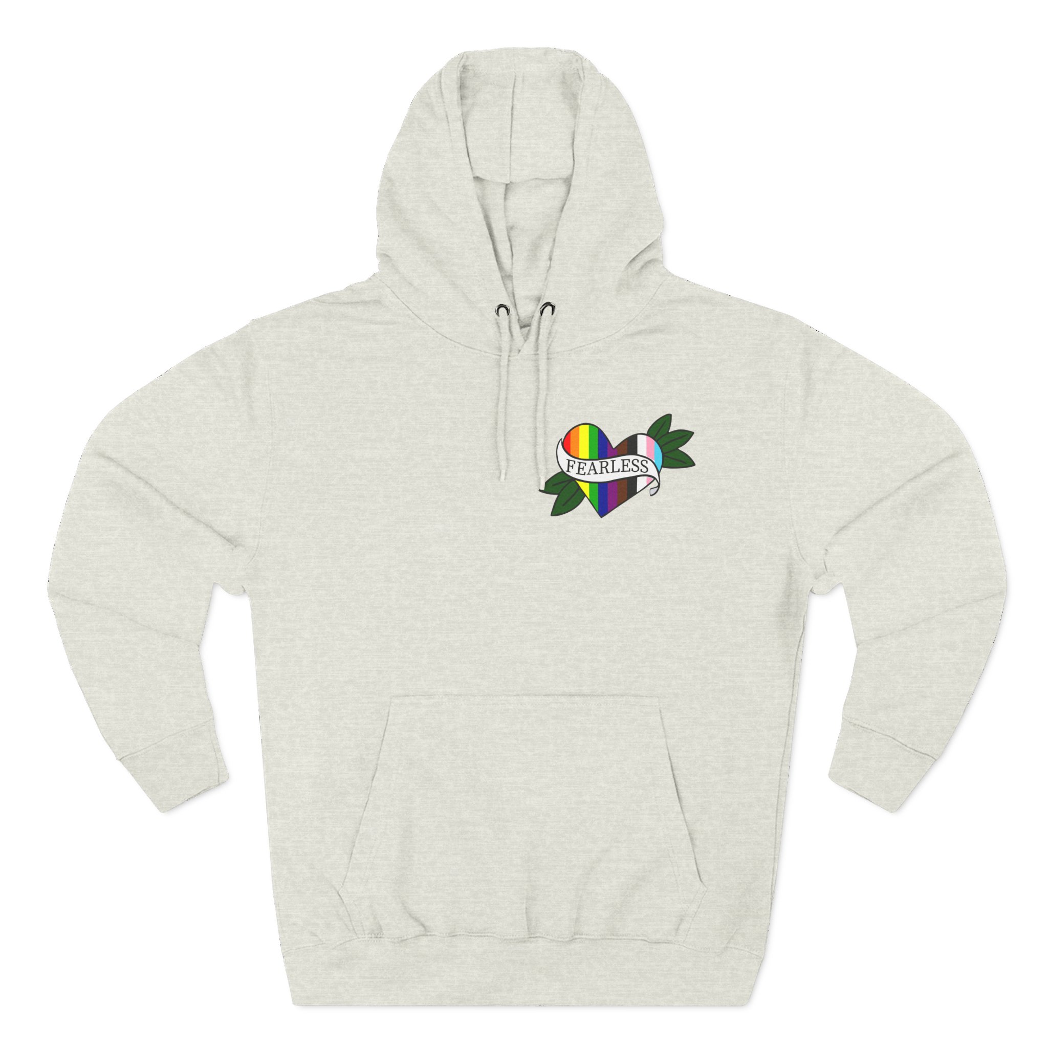 The Pretty Reckless Fearless Three-Panel Fleece Hoodie