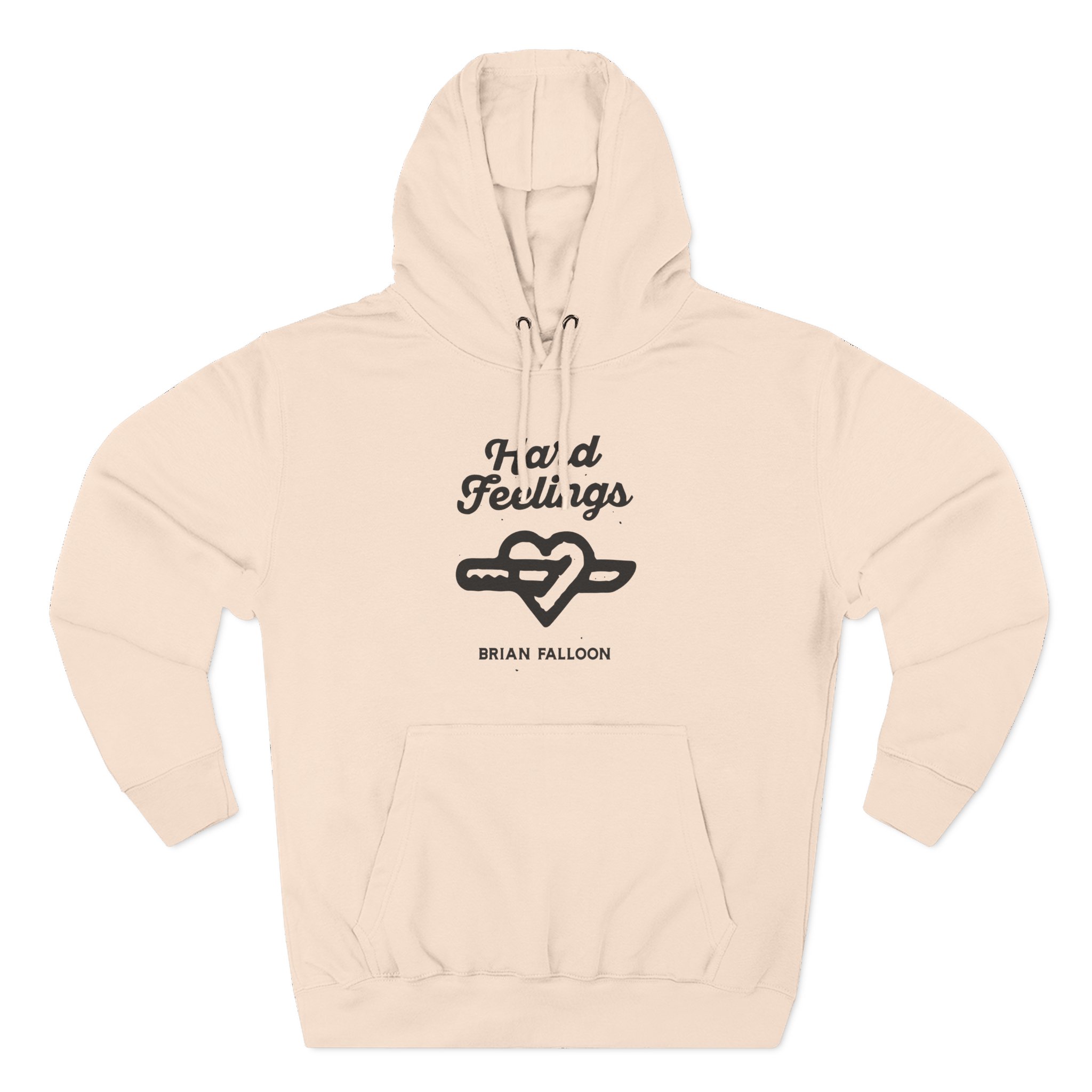 Brian Fallon Hard Feelings Three-Panel Fleece Hoodie