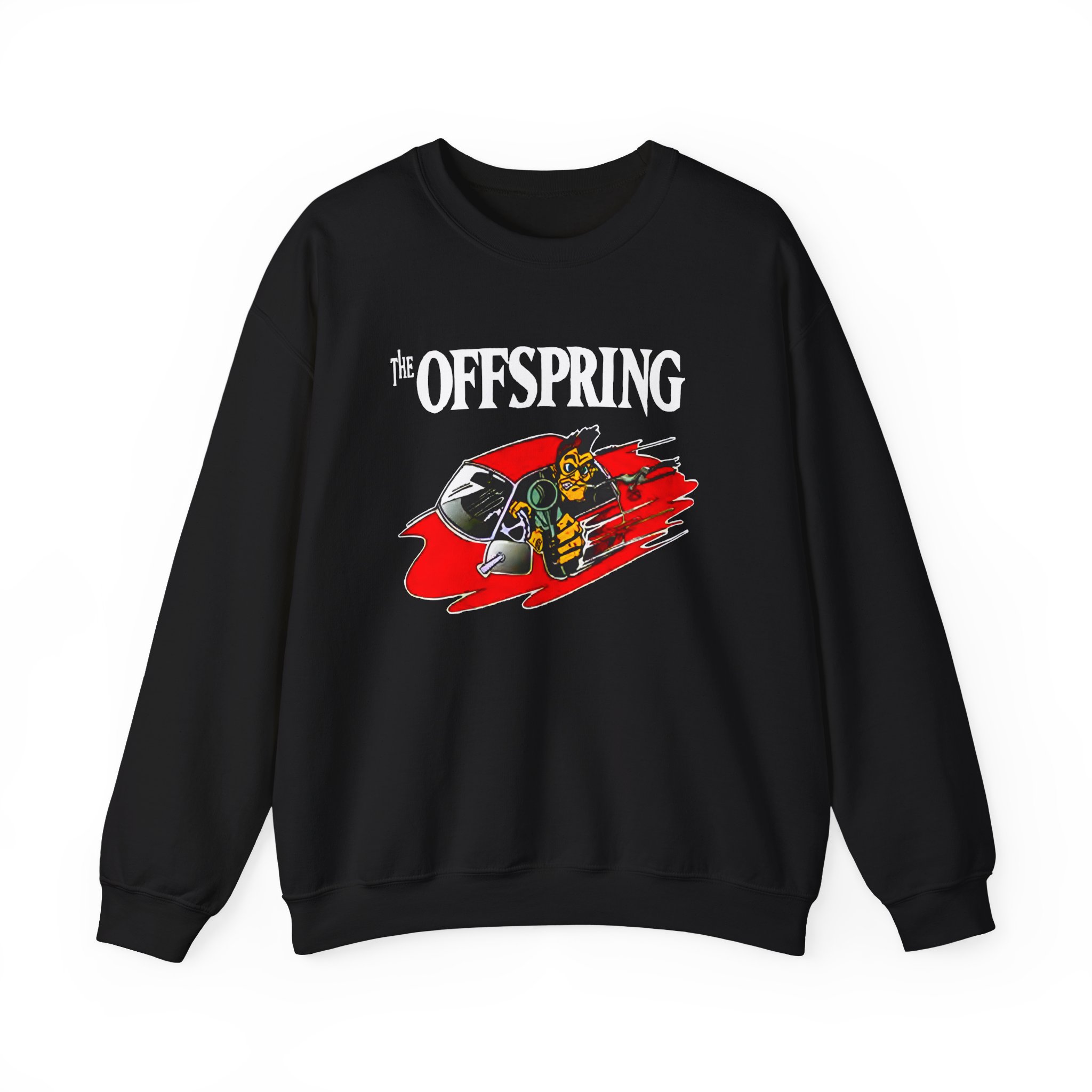 The Offspring Bad Habit Unisex Heavy Blendâ„¢ Crewneck Sweatshirt