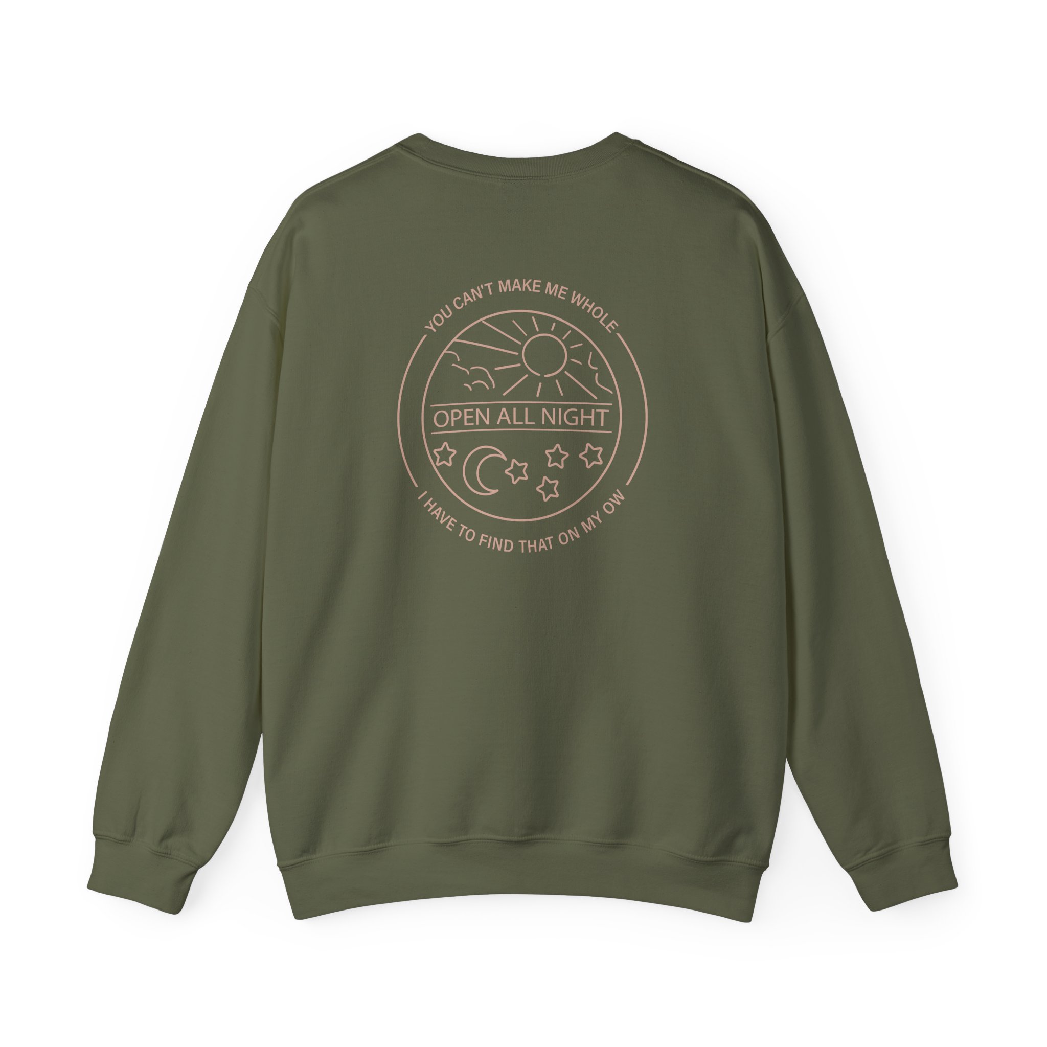 Brian Fallon Open All Night Unisex Heavy Blendâ„¢ Crewneck Sweatshirt