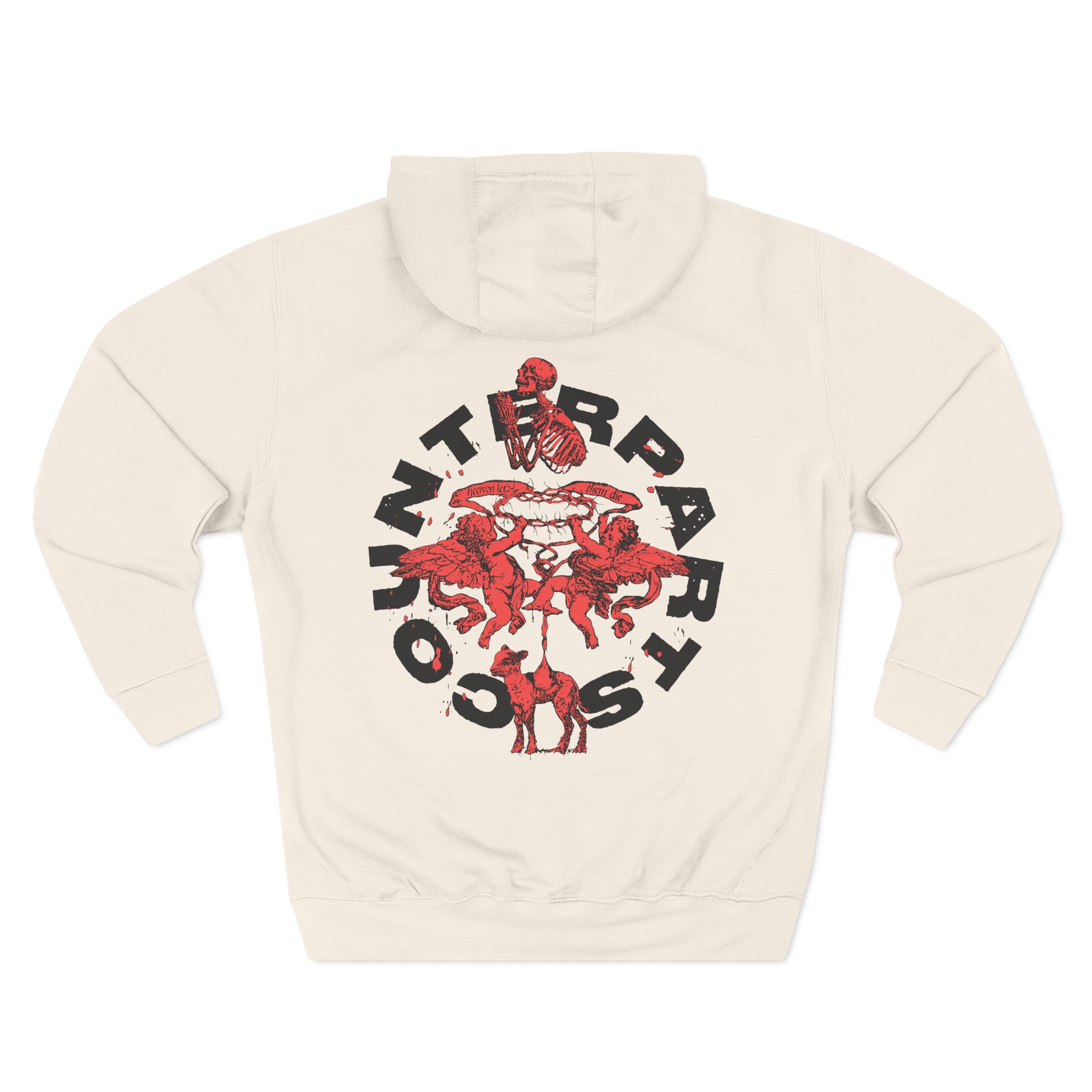 Counterparts Three-Panel Fleece Hoodie