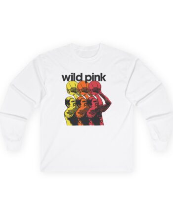 Wild Pink Basketball Unisex Ultra Cotton Long Sleeve Tee