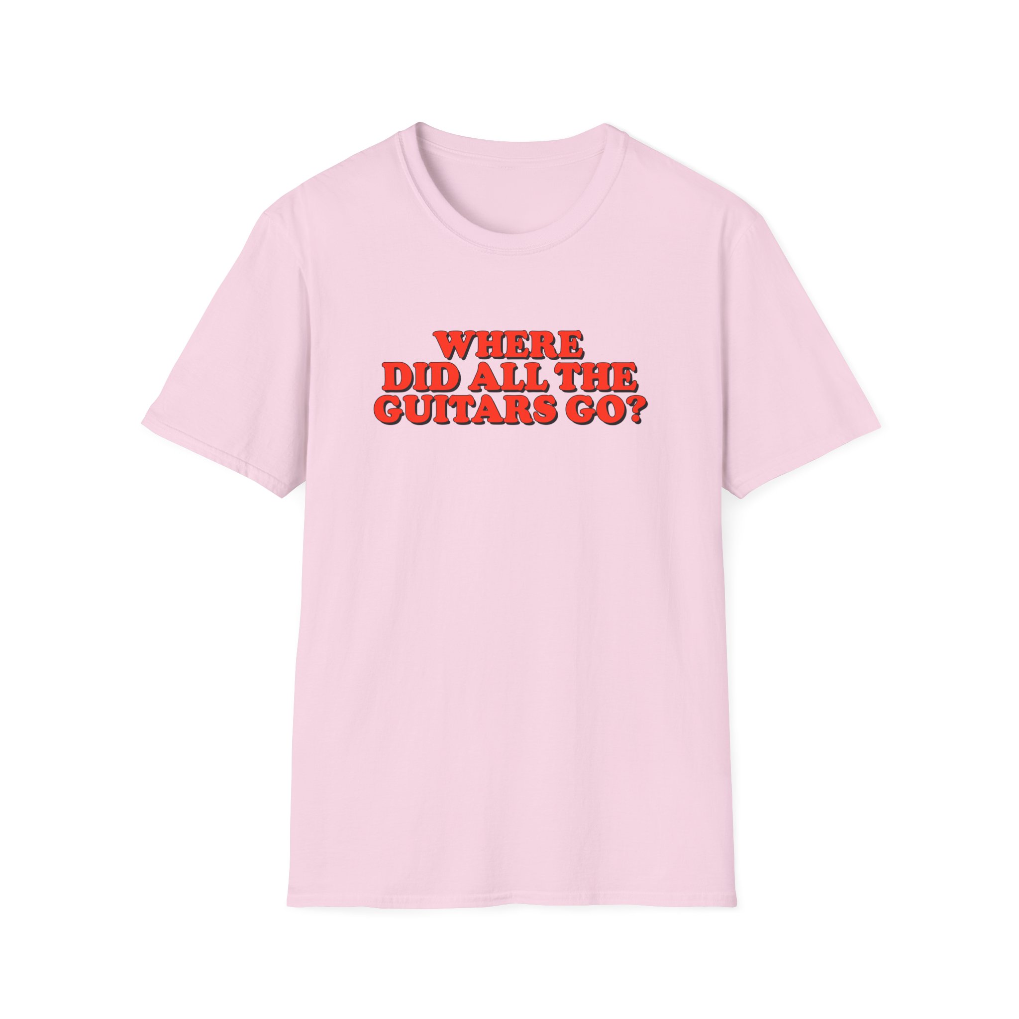 Mcfly Where Did All the Guitars Go? Unisex Softstyle T-shirt