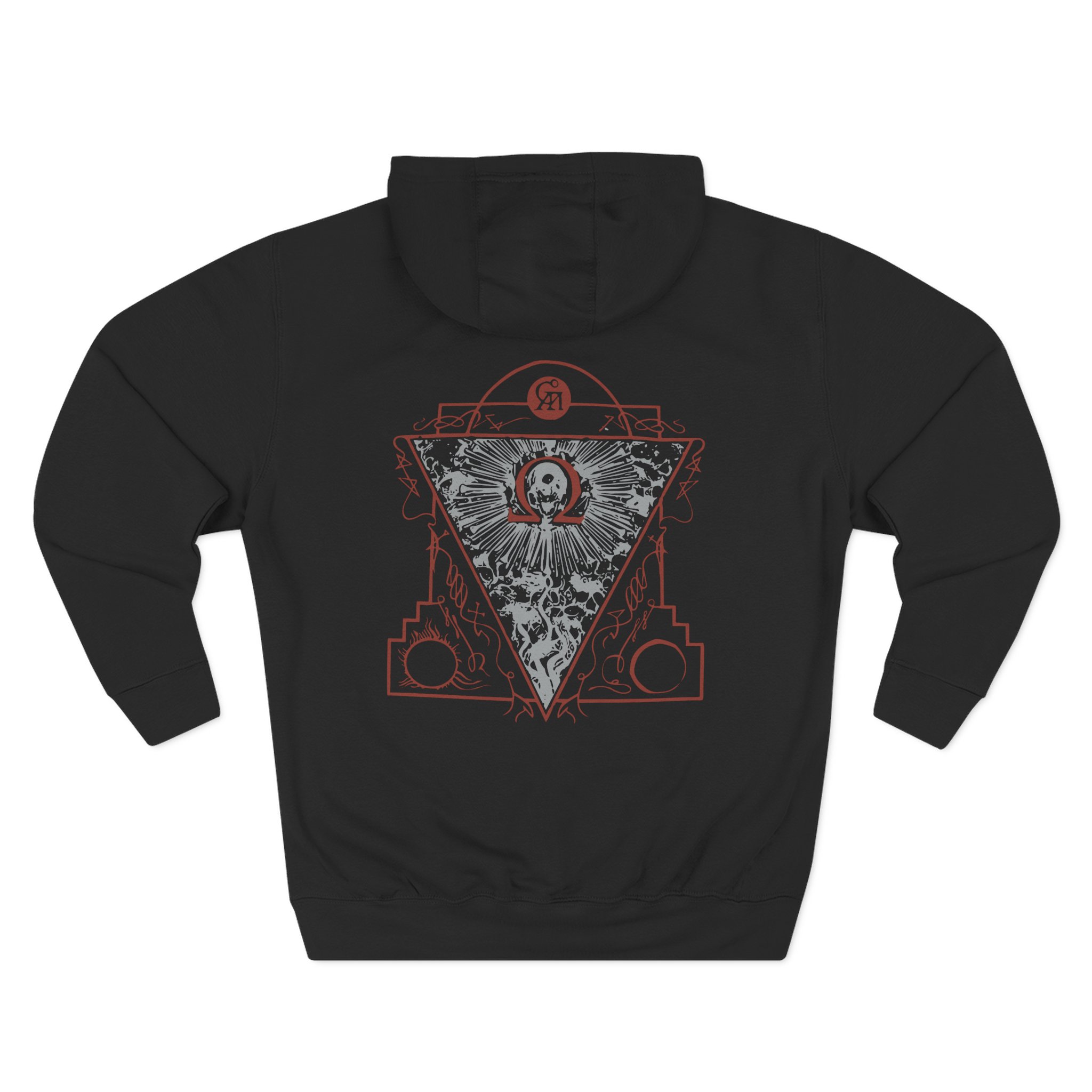 Goatwhore Red Fire Three-Panel Fleece Hoodie