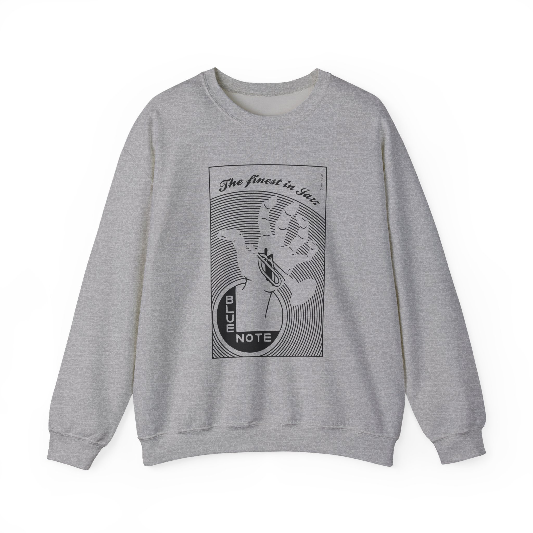Blue Note Records Unisex Heavy Blendâ„¢ Crewneck Sweatshirt