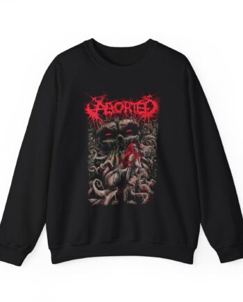 Aborted Godmachine V2 Unisex Heavy Blend™ Crewneck Sweatshirt