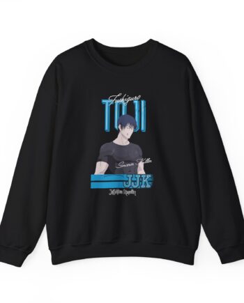 Jujutsu Kaisen Toji Fushiguro Bold Boyfriend Unisex Heavy Blend™ Crewneck Sweatshirt