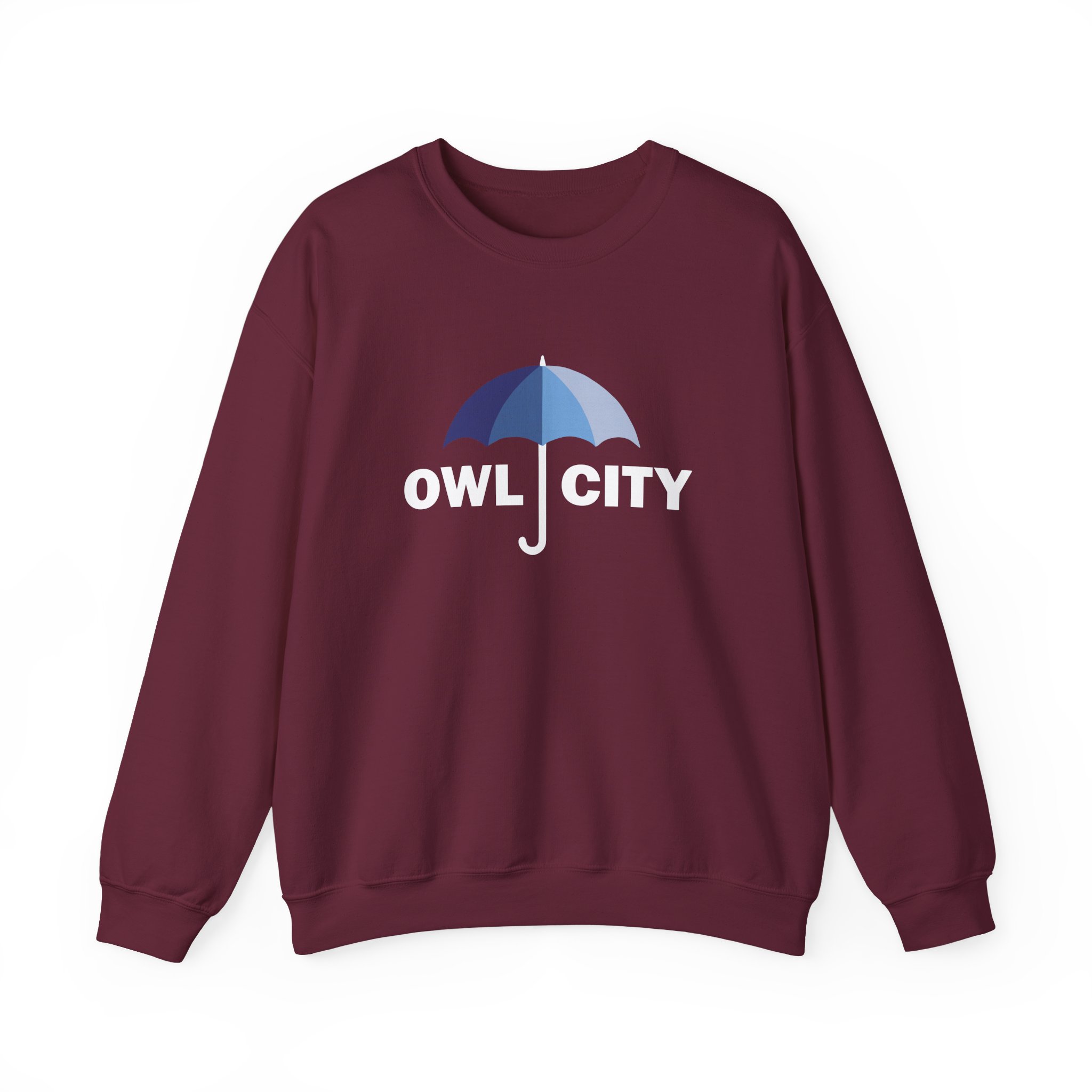 Owl City Umbrella Unisex Heavy Blendâ„¢ Crewneck Sweatshirt