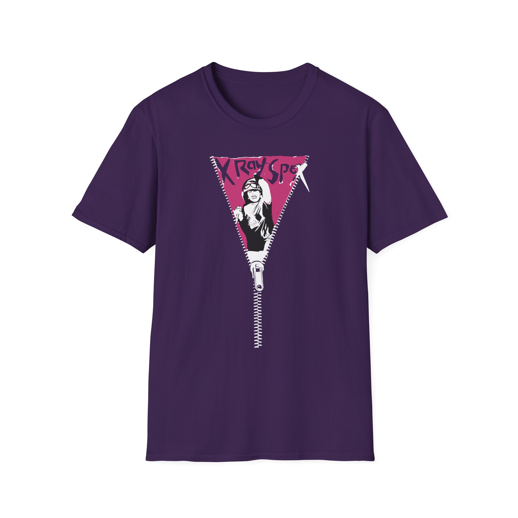 X-ray Spex Zipper Unisex Softstyle T-Shirt