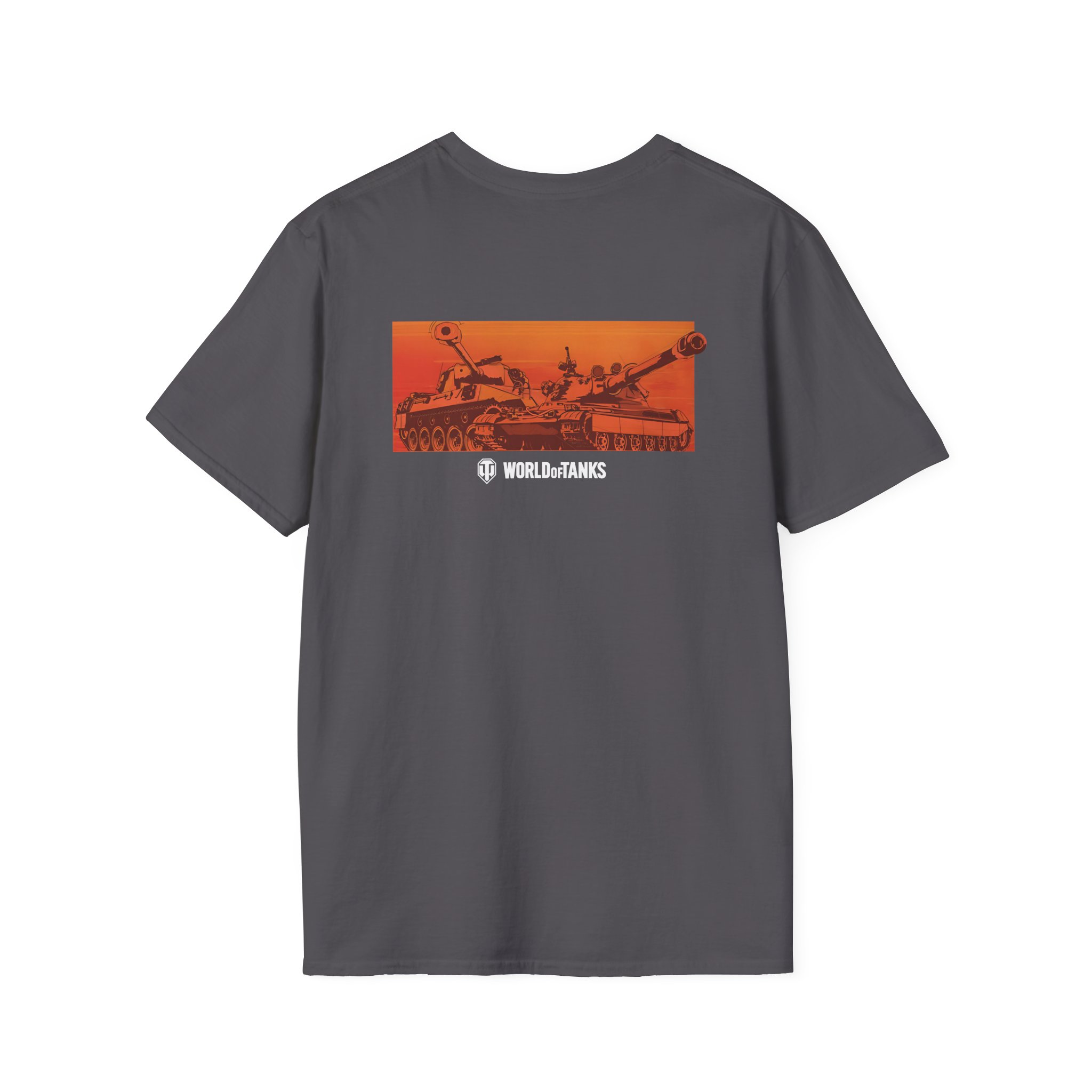 World of Tank Orange Sky Unisex Softstyle T-Shirt