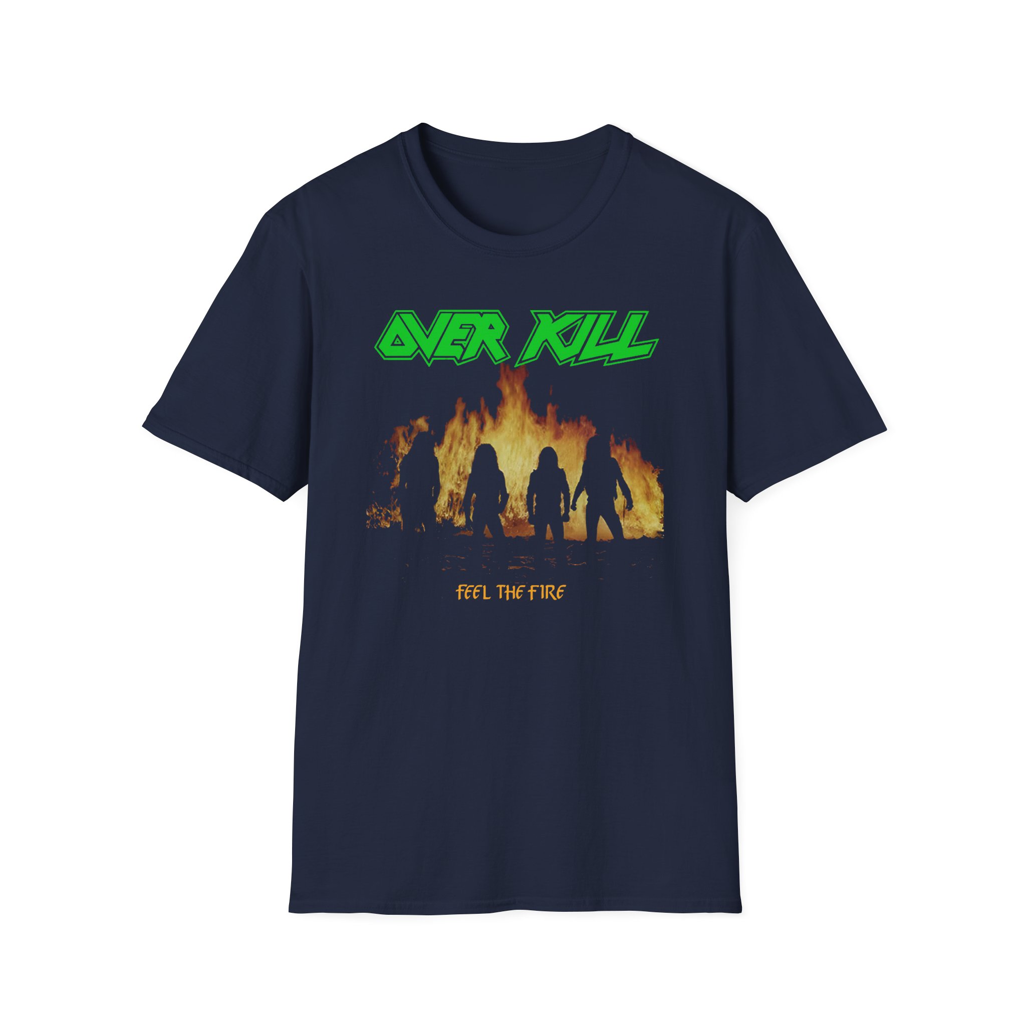 Overkill Feel the Fire Unisex Softstyle T-Shirt