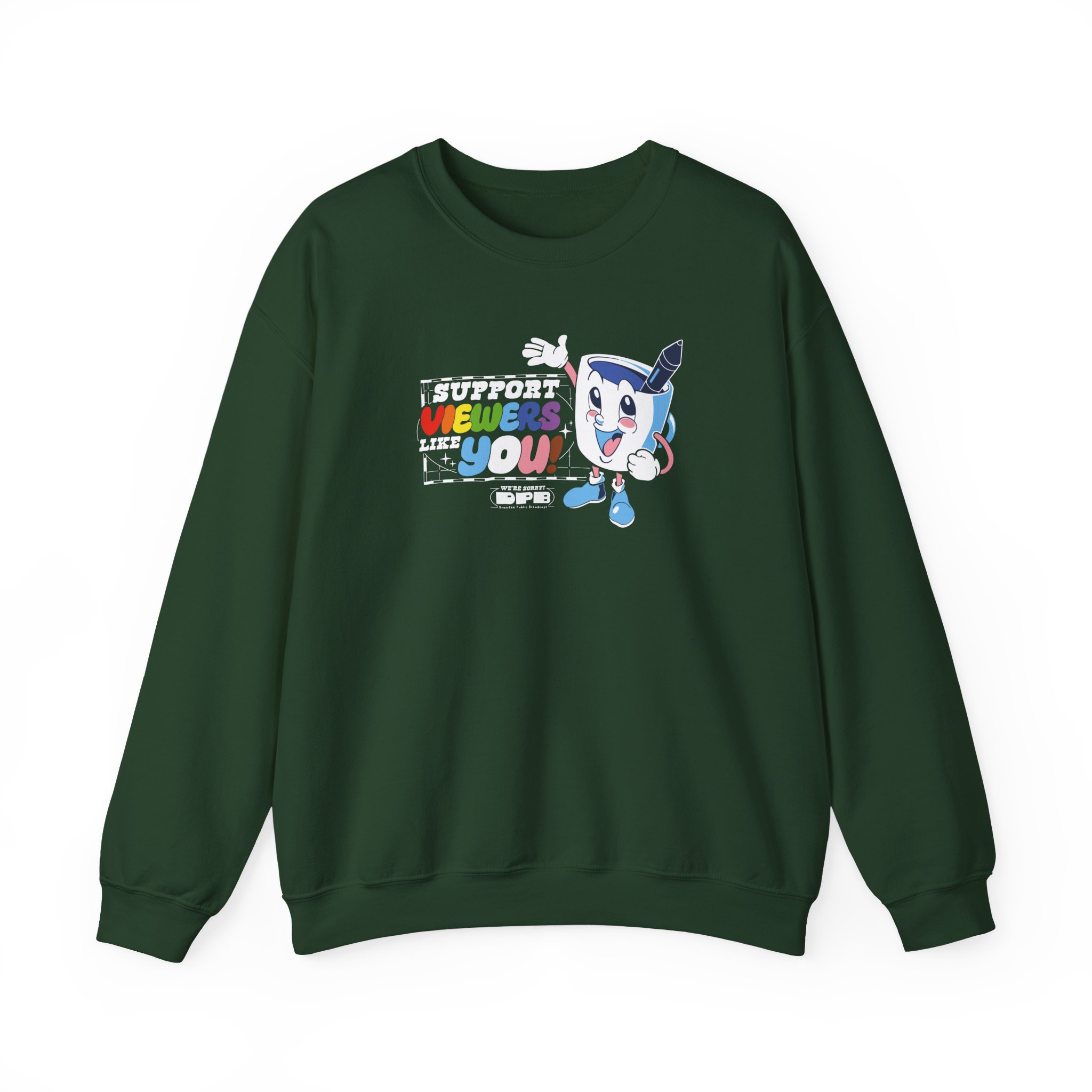 Drawfee 2025 Unisex Heavy Blendâ„¢ Crewneck Sweatshirt