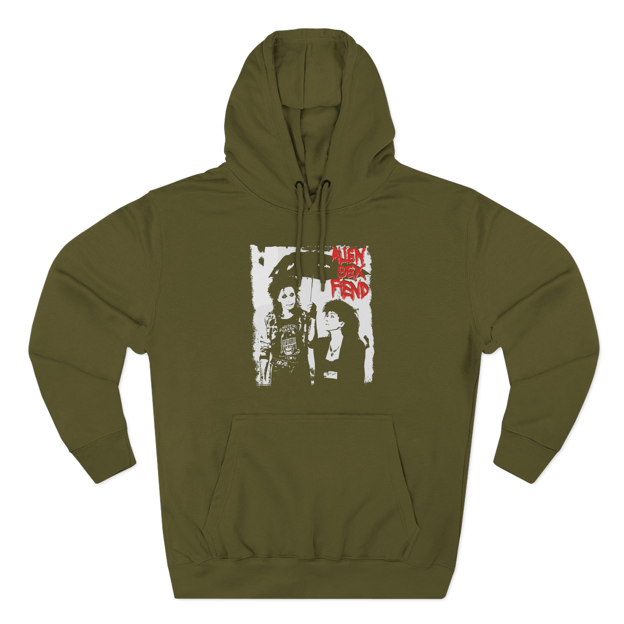 Alien Sex Fiend Three-Panel Fleece Hoodie