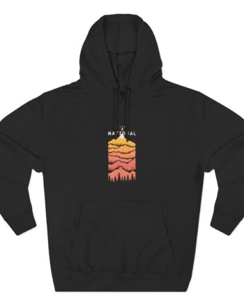 The National Peak Three-panel Fleece Hoodie