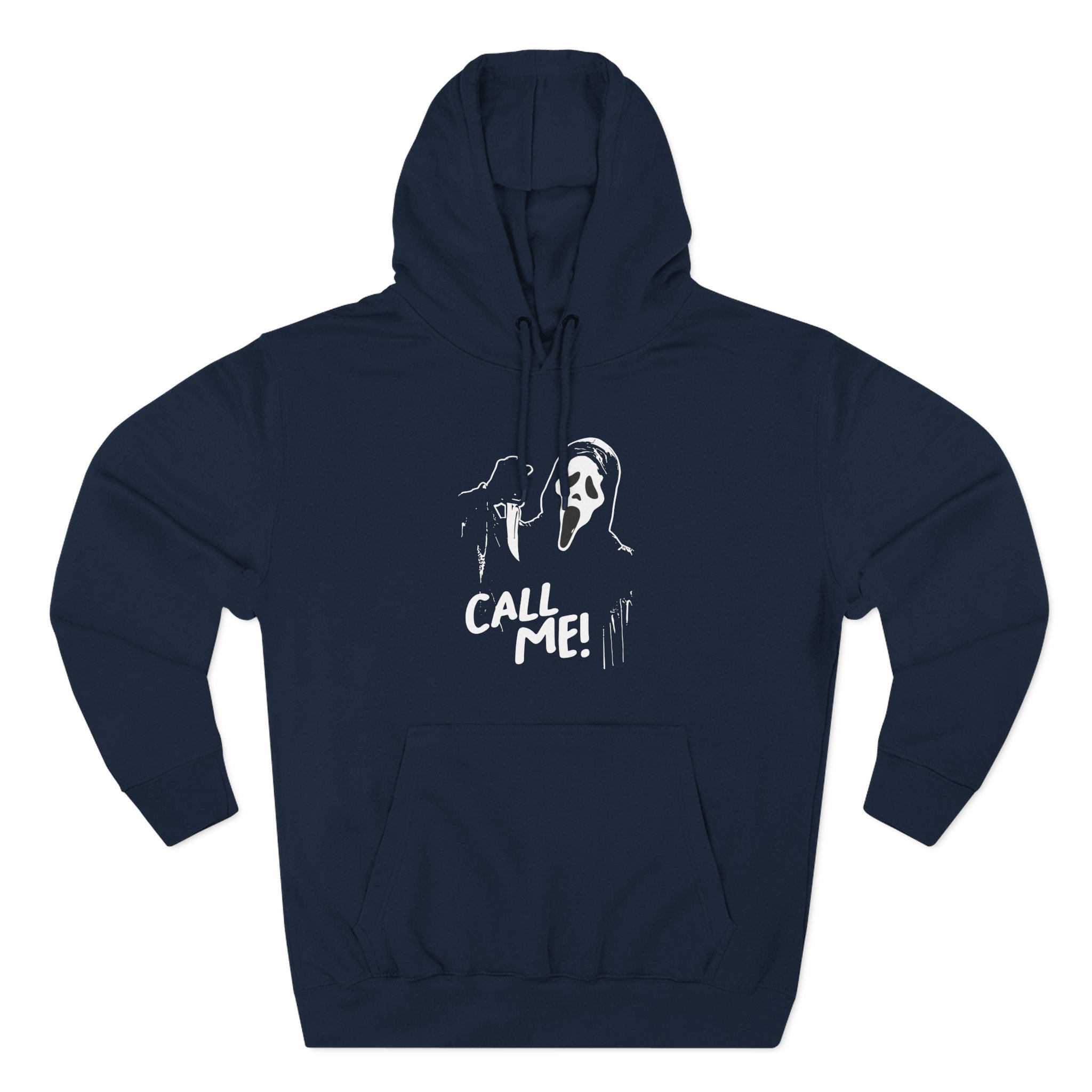 Ghostface CALL ME Three-Panel Fleece Hoodie