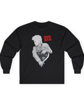 Billy Idol Heart Unisex Ultra Cotton Long Sleeve Tee