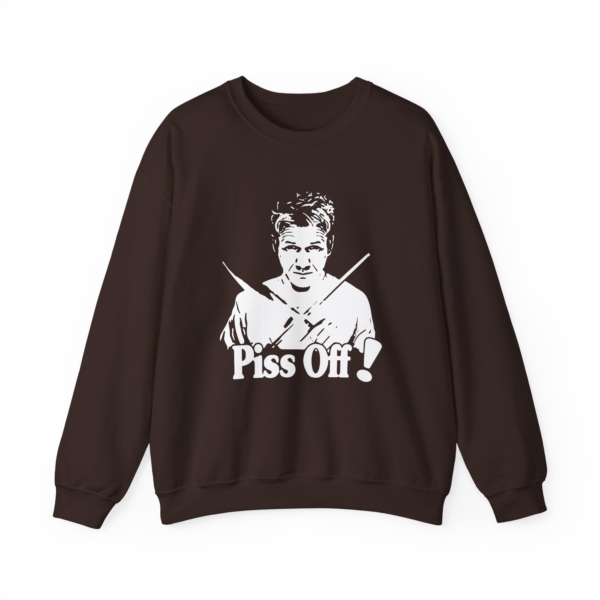 Gordon Ramsay Chef Piss Off Unisex Heavy Blendâ„¢ Crewneck Sweatshirt