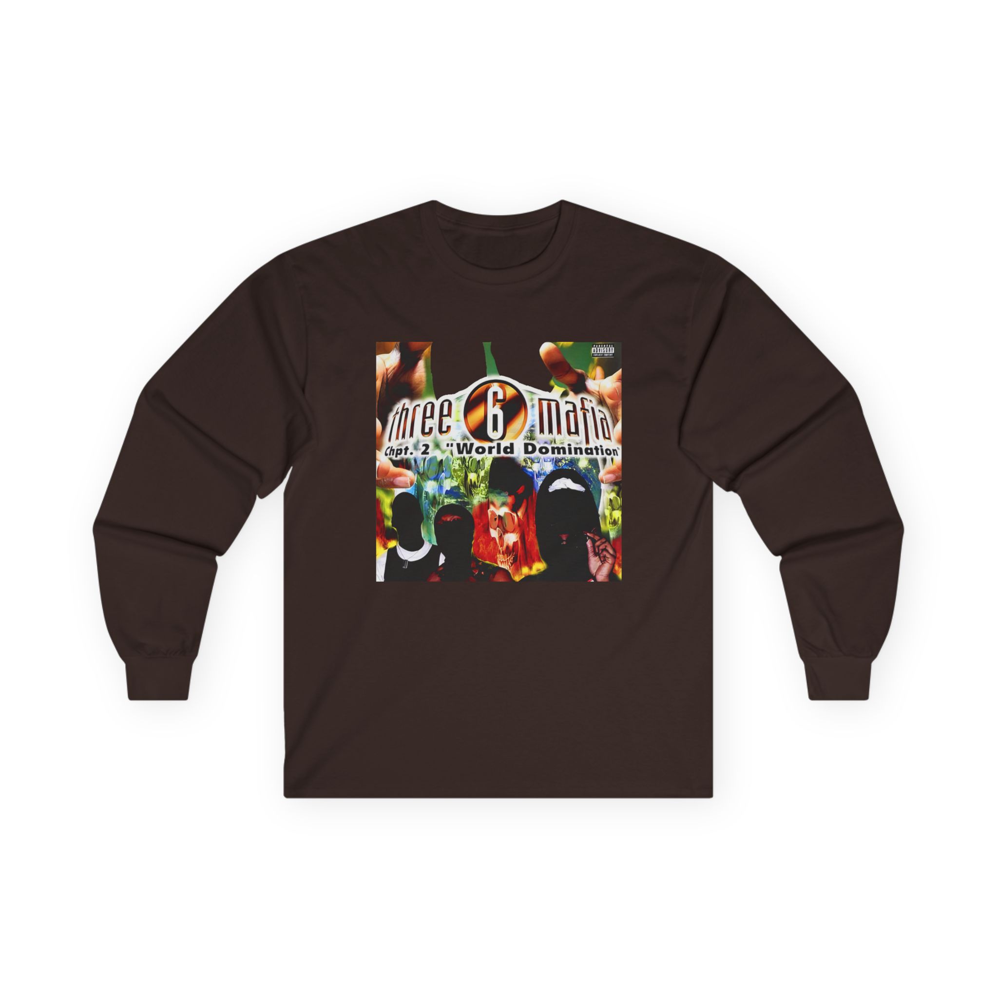 Three 6 Mafia Cover WD Unisex Ultra Cotton Long Sleeve Tee