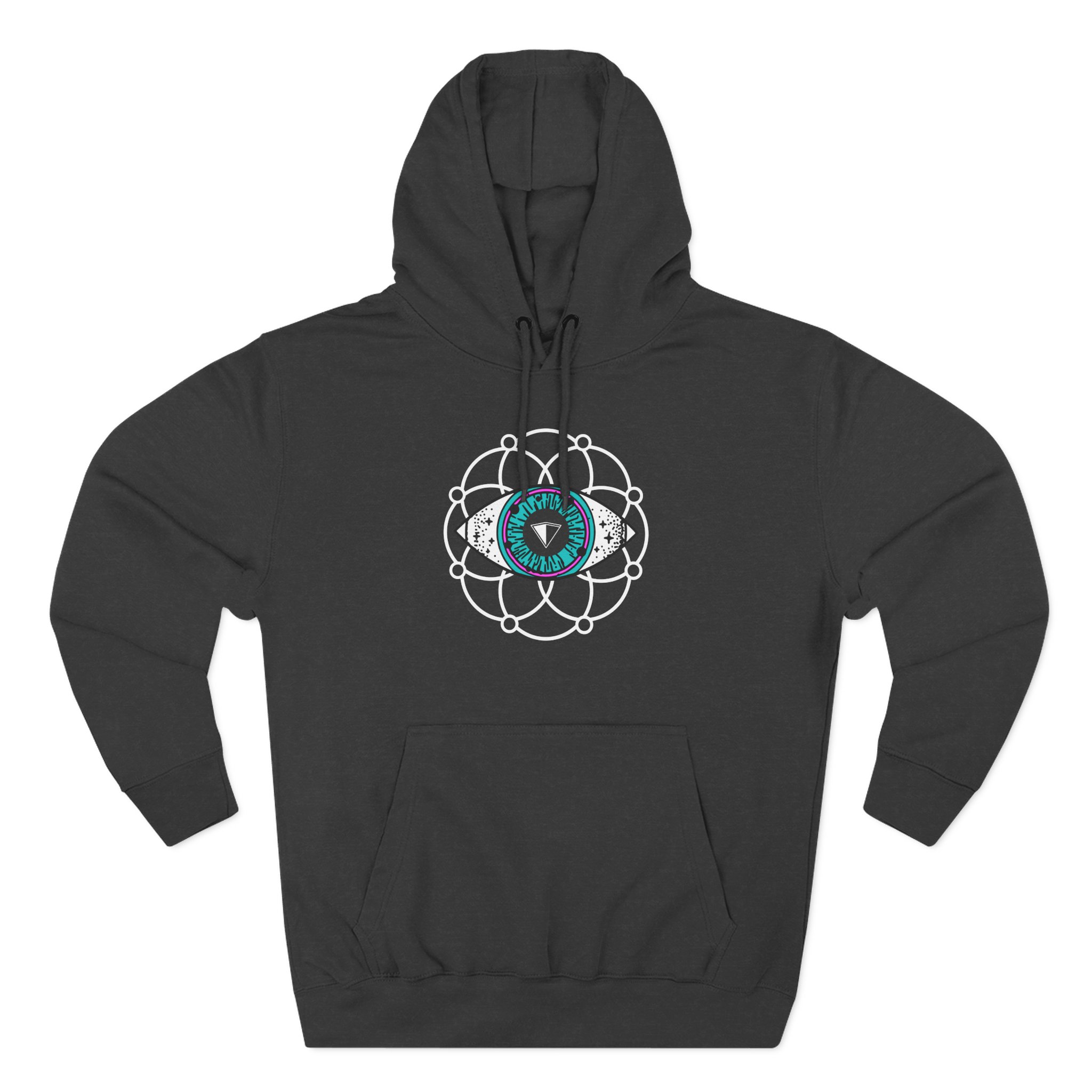 Inzo Celestial Eye Three-Panel Fleece Hoodie