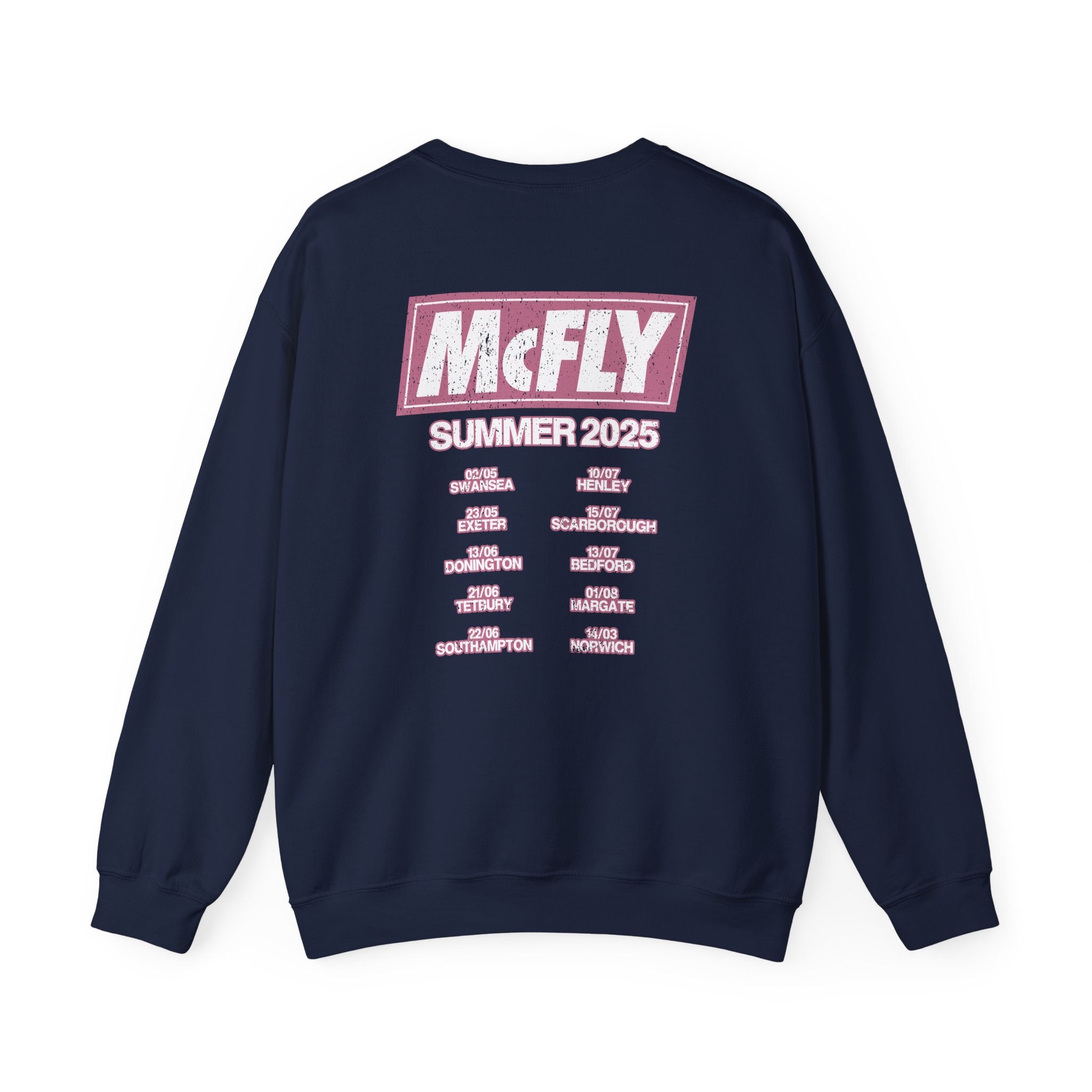 Mcfly Summer 2025 Tour Unisex Heavy Blend Crewneck Sweatshirt