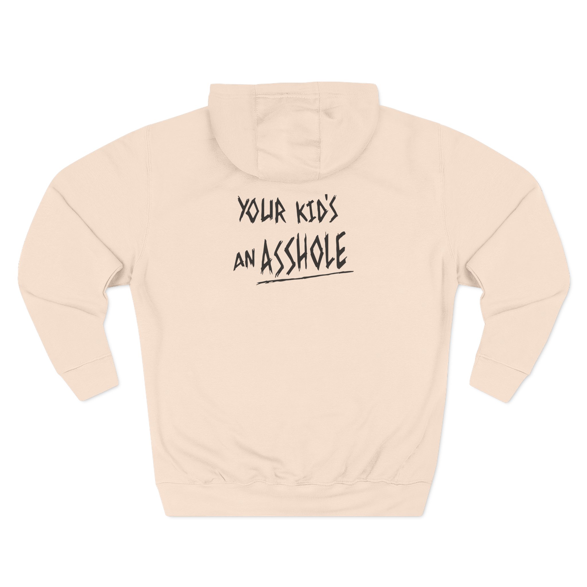 Iron Reagan Asshole Bush Three-Panel Fleece Hoodie