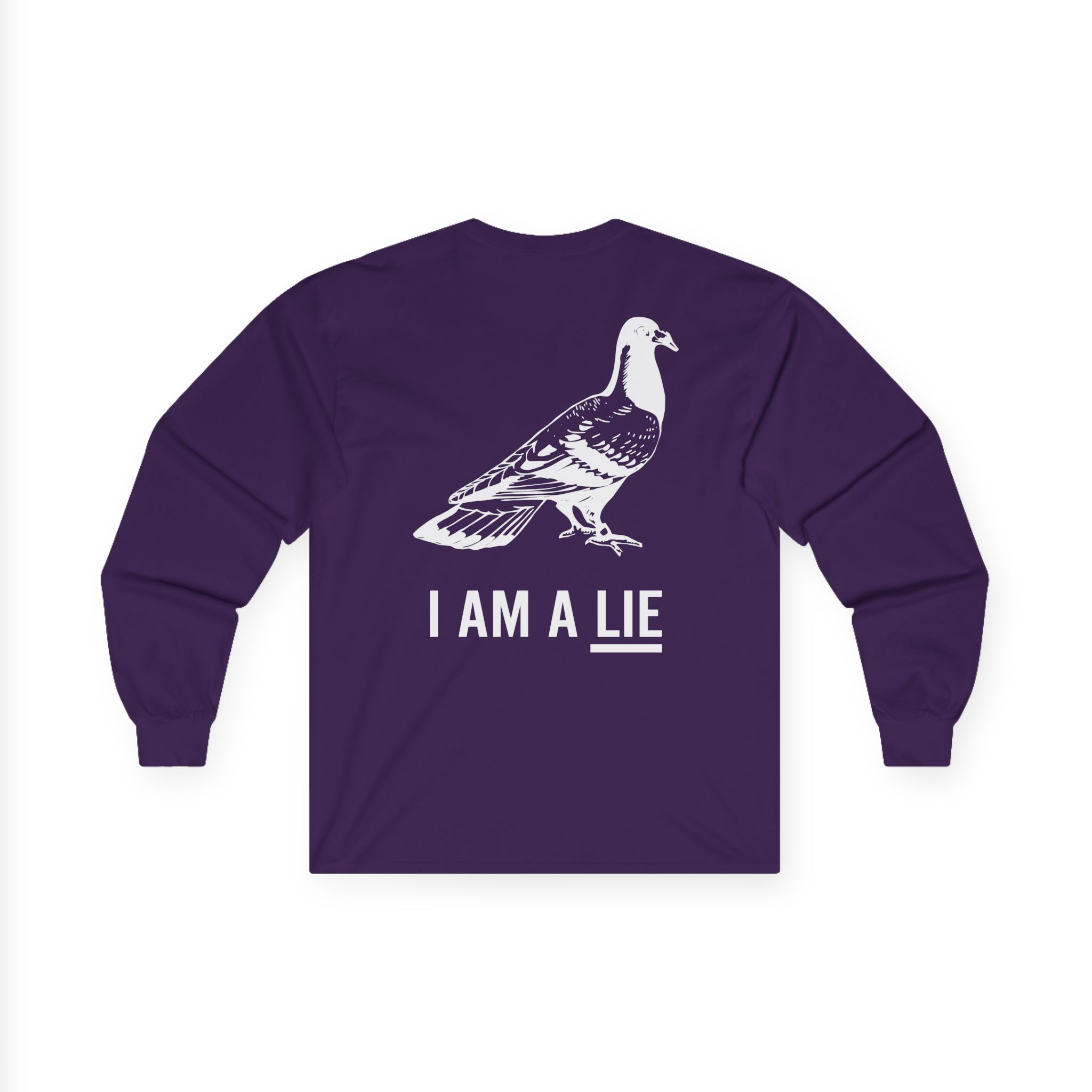 Birds Arent Real I am a Lie Unisex Ultra Cotton Long Sleeve Tee