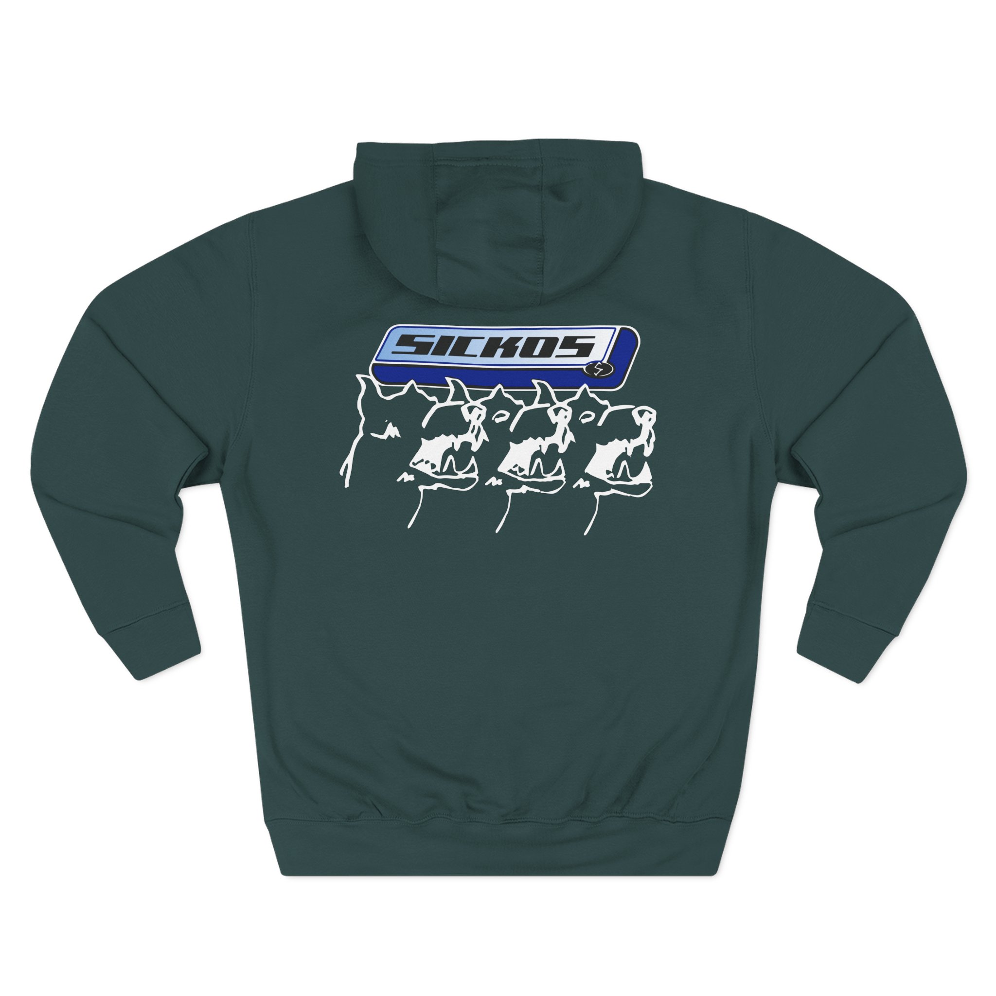 Sickos Three-Panel Fleece Hoodie