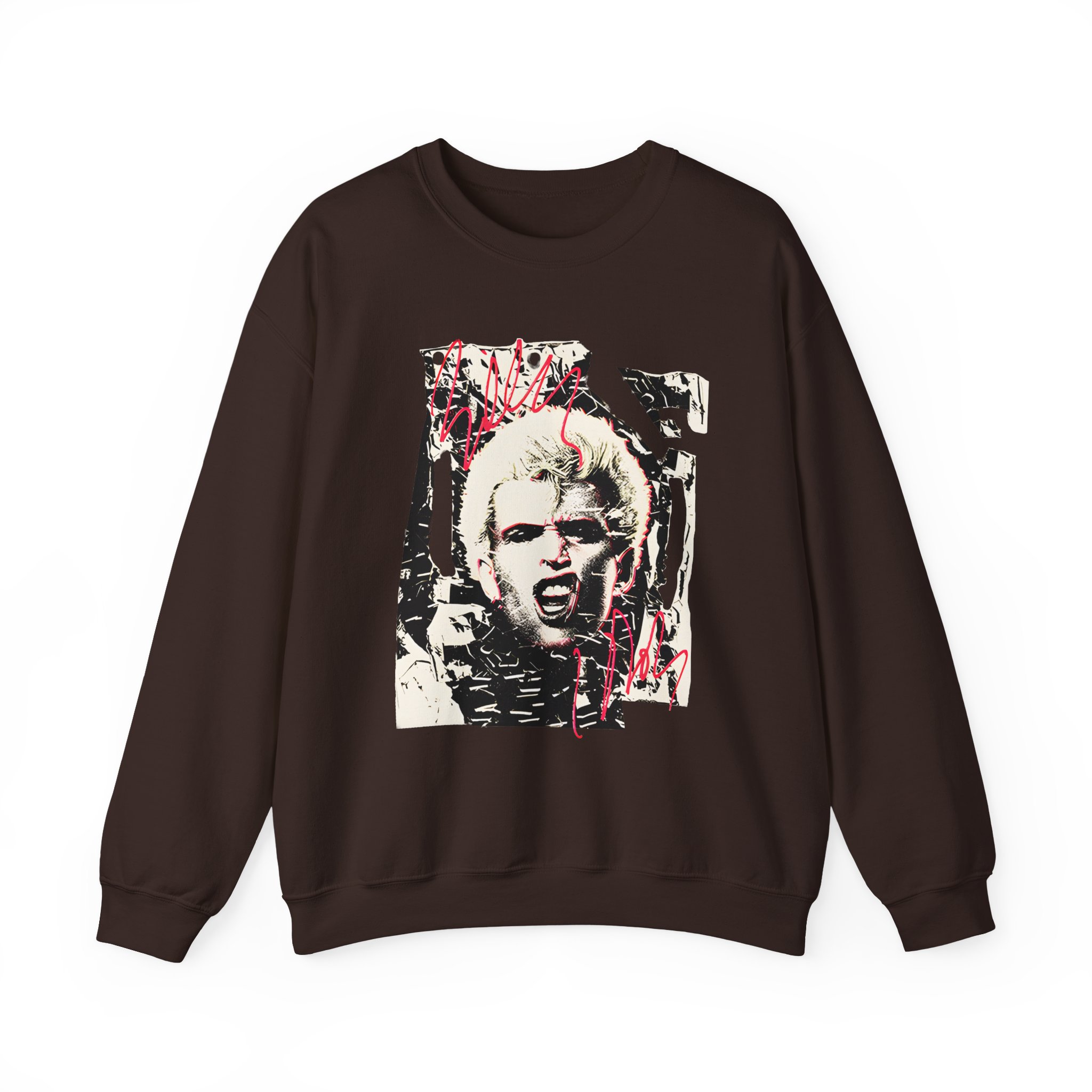 Billy Idol Shattered Photo Unisex Heavy Blendâ„¢ Crewneck Sweatshirt