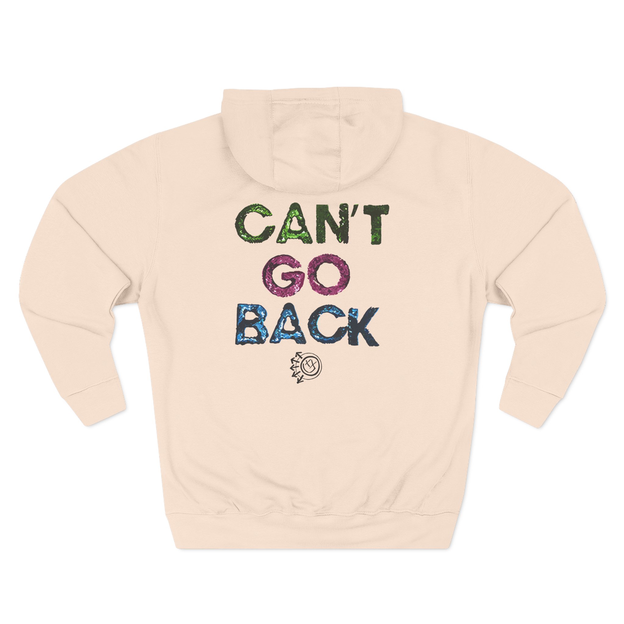 Blink 182 Can't Go Back Three-Panel Fleece Hoodie