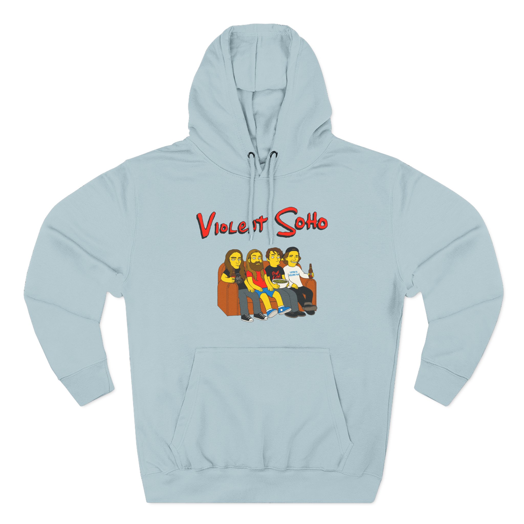 Violent Soho Springfield 4122 Three-Panel Fleece Hoodie