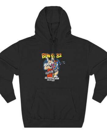 Blink 182 La Fire Aid Three-Panel Fleece Hoodie