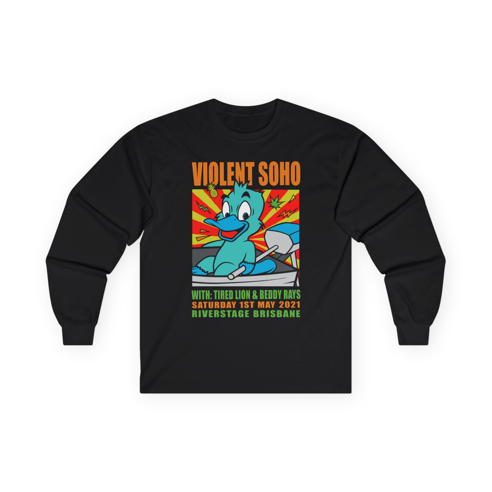 Violent Soho Event Poster Unisex Ultra Cotton Long Sleeve Tee